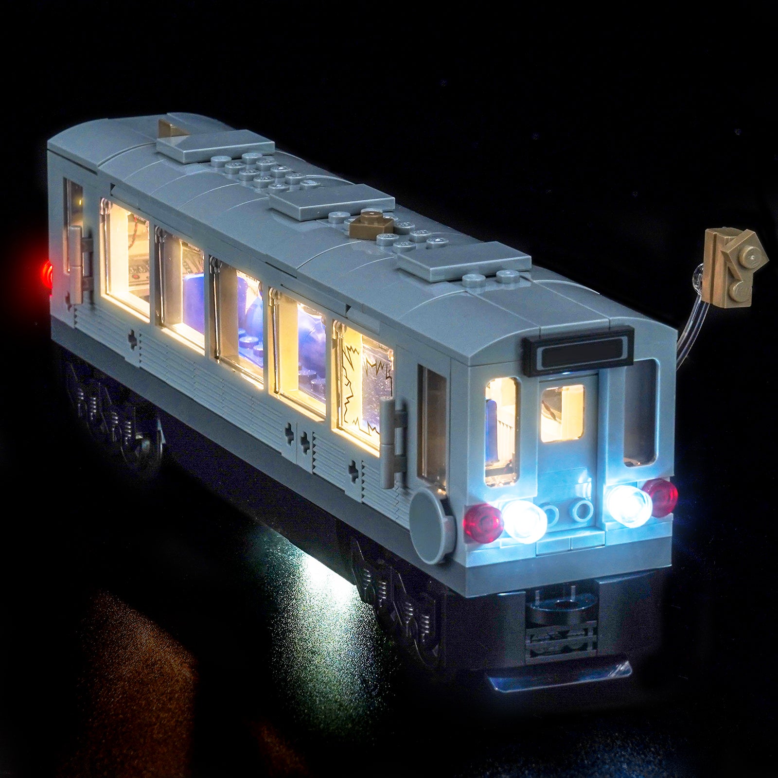 BrickBling Light Kit for LEGO Marvel Spider-Man vs. Doc Ock Subway Train Scene 76321