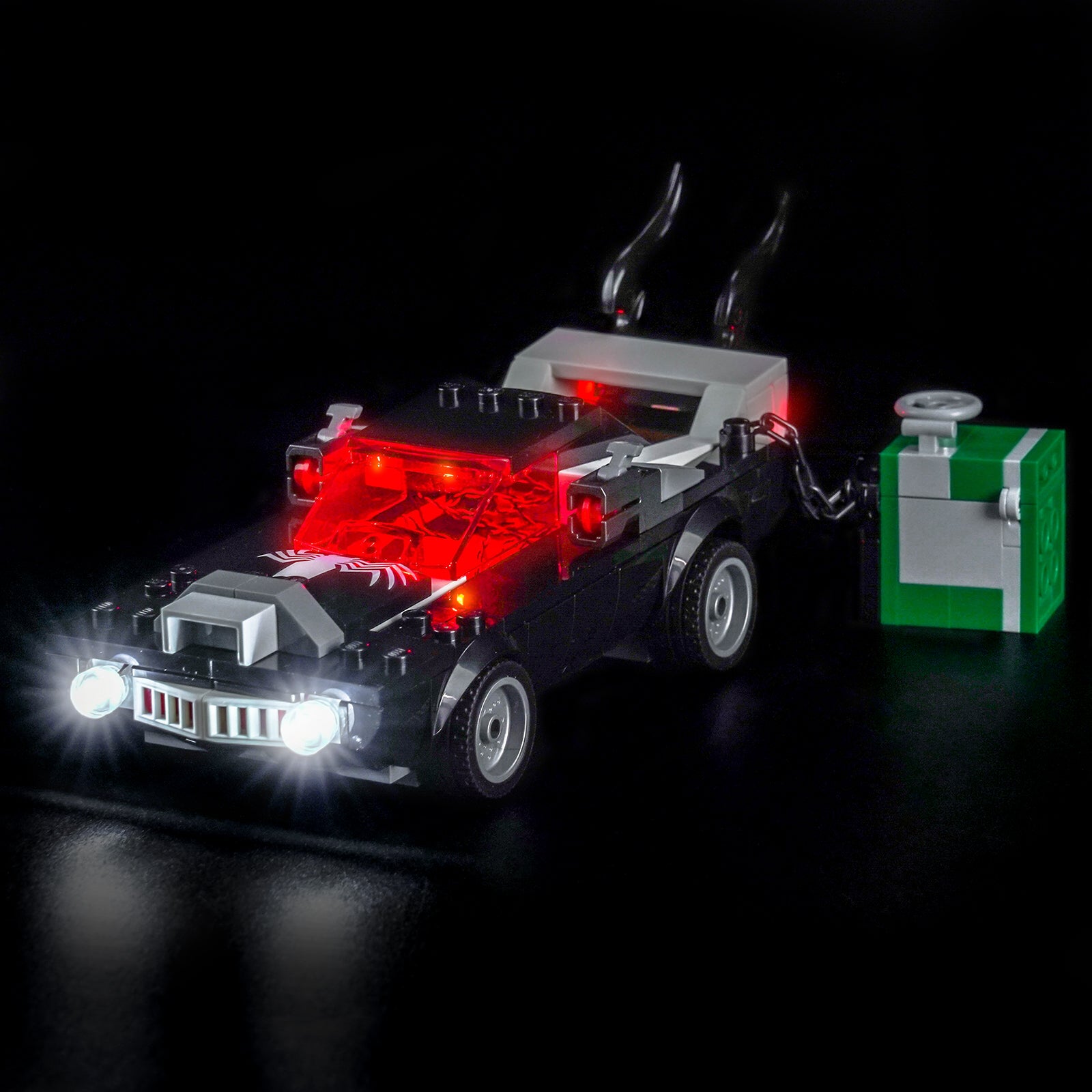 BrickBling Light Kit for LEGO Marvel Spider-Man vs. Venom Muscle Car 76309