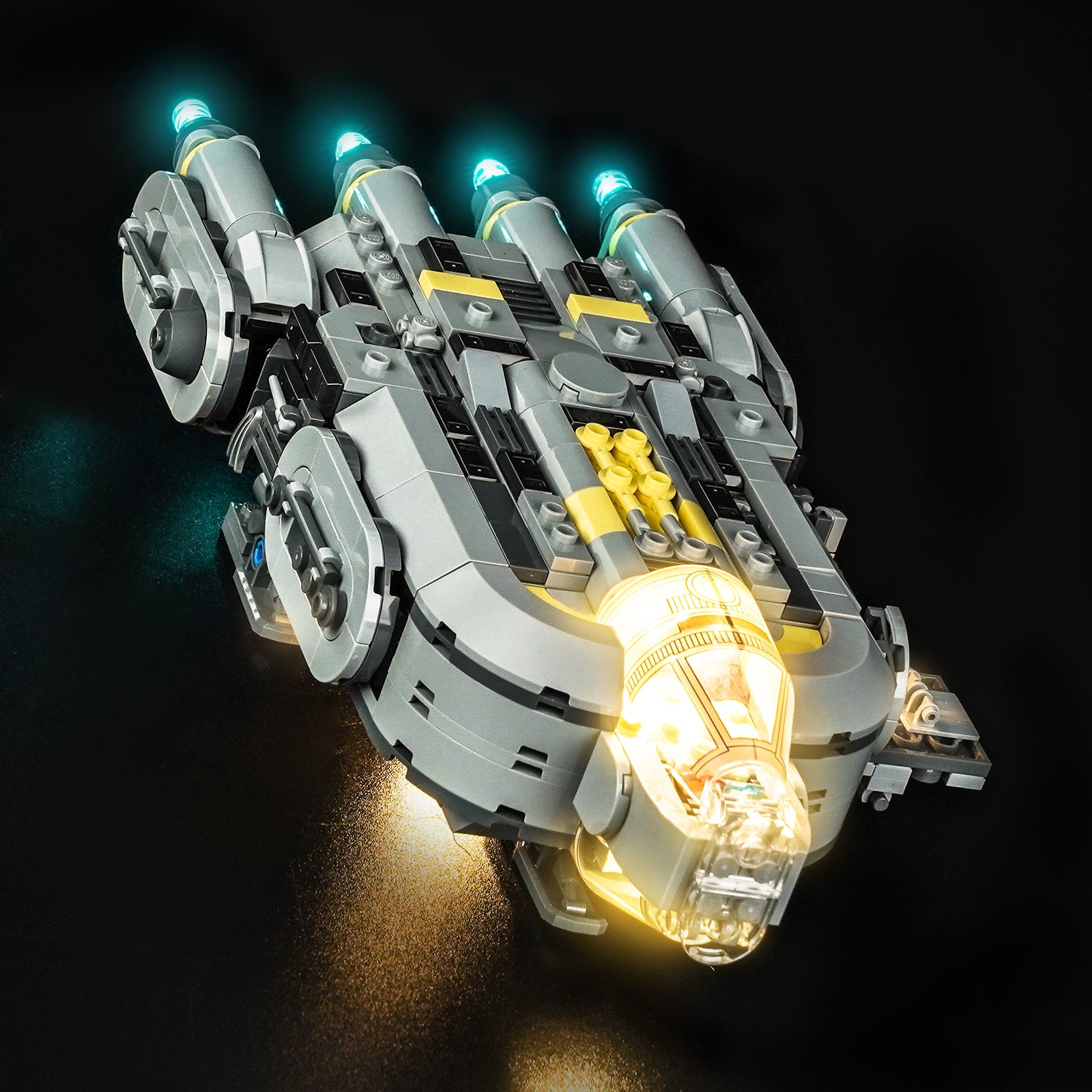 LED Light Kit for LEGO Star Wars Anzellan Starship 75445