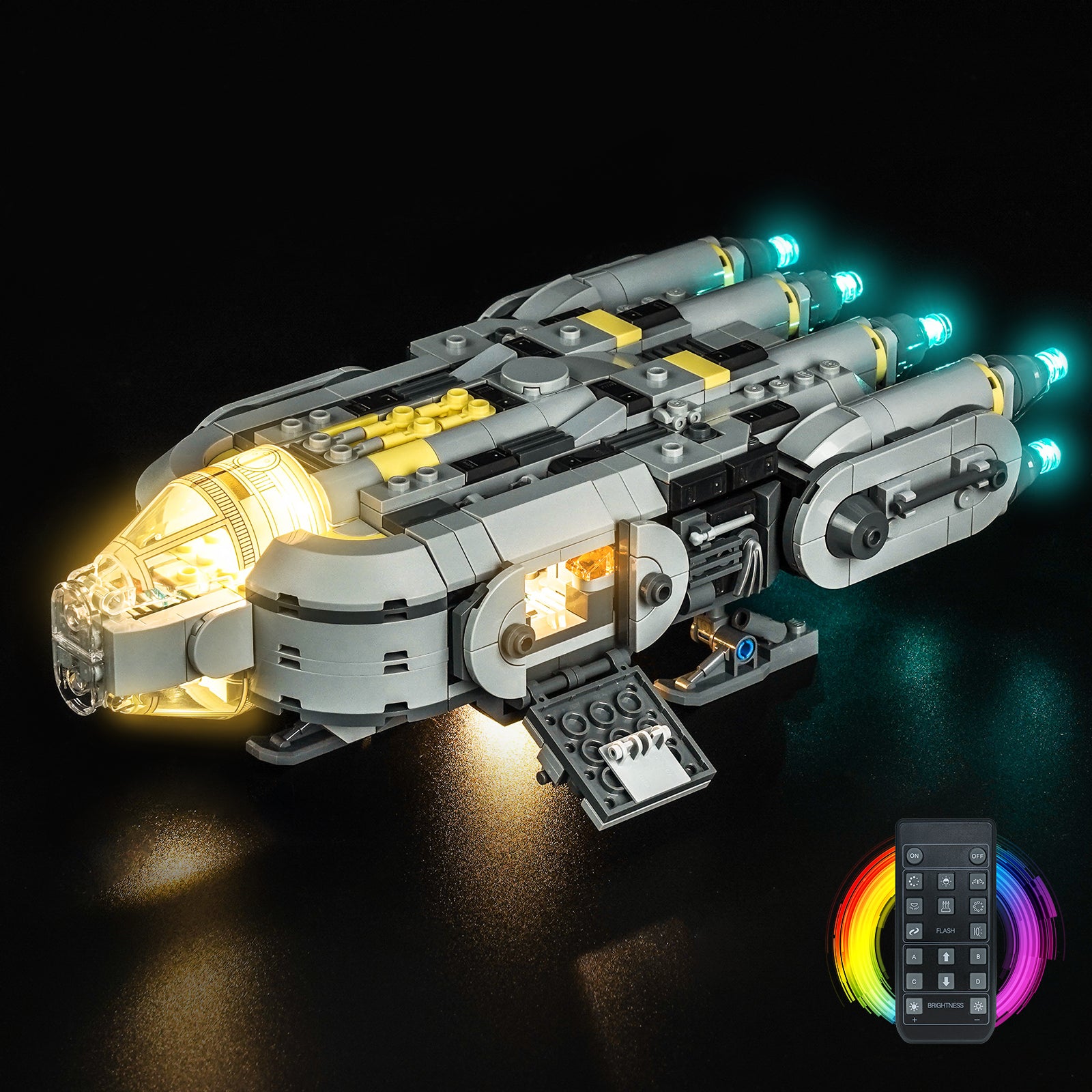 BrickBling Light Kit for LEGO Star Wars Anzellan Starship 75445