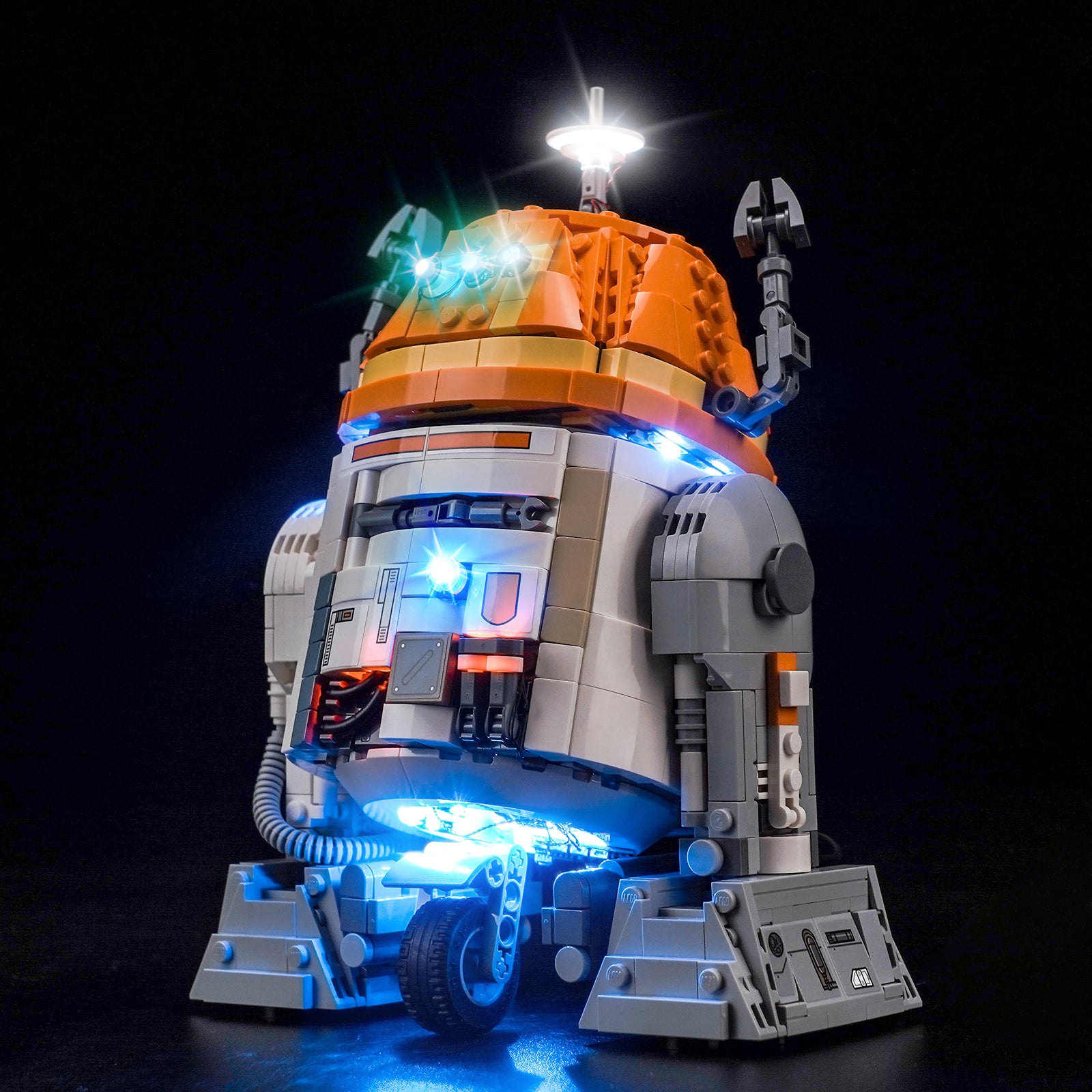 BrickBling Light Kit for LEGO  Star Wars Chopper (C1-10P) Astromech Droid 75416