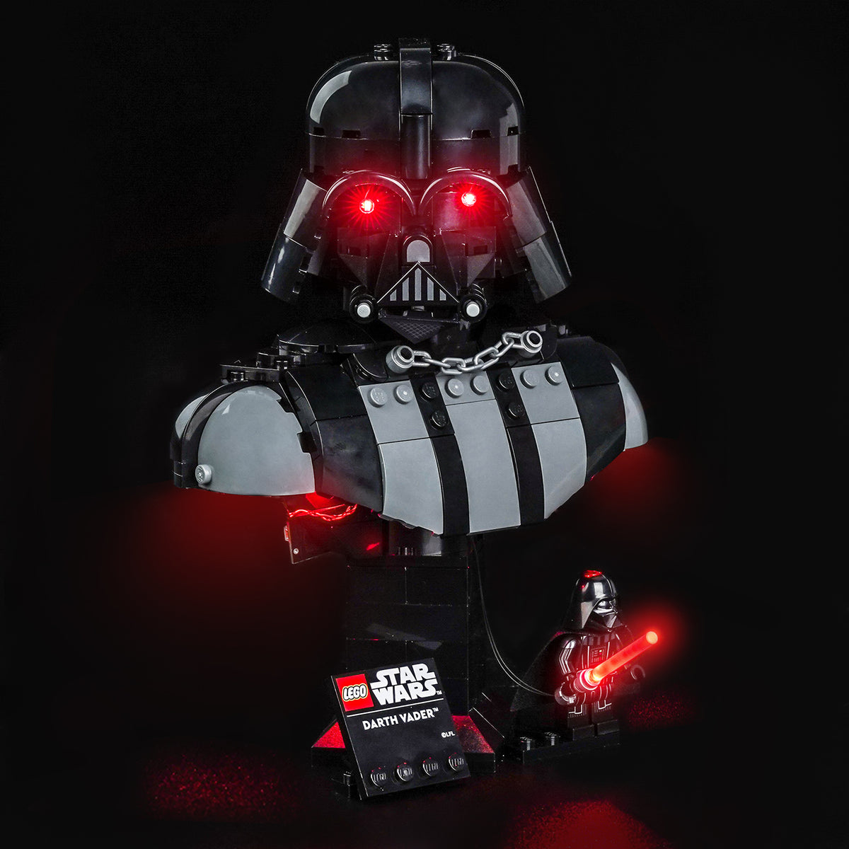 LED Light Kit for LEGO Star Wars Darth Vader™ Bust 75439