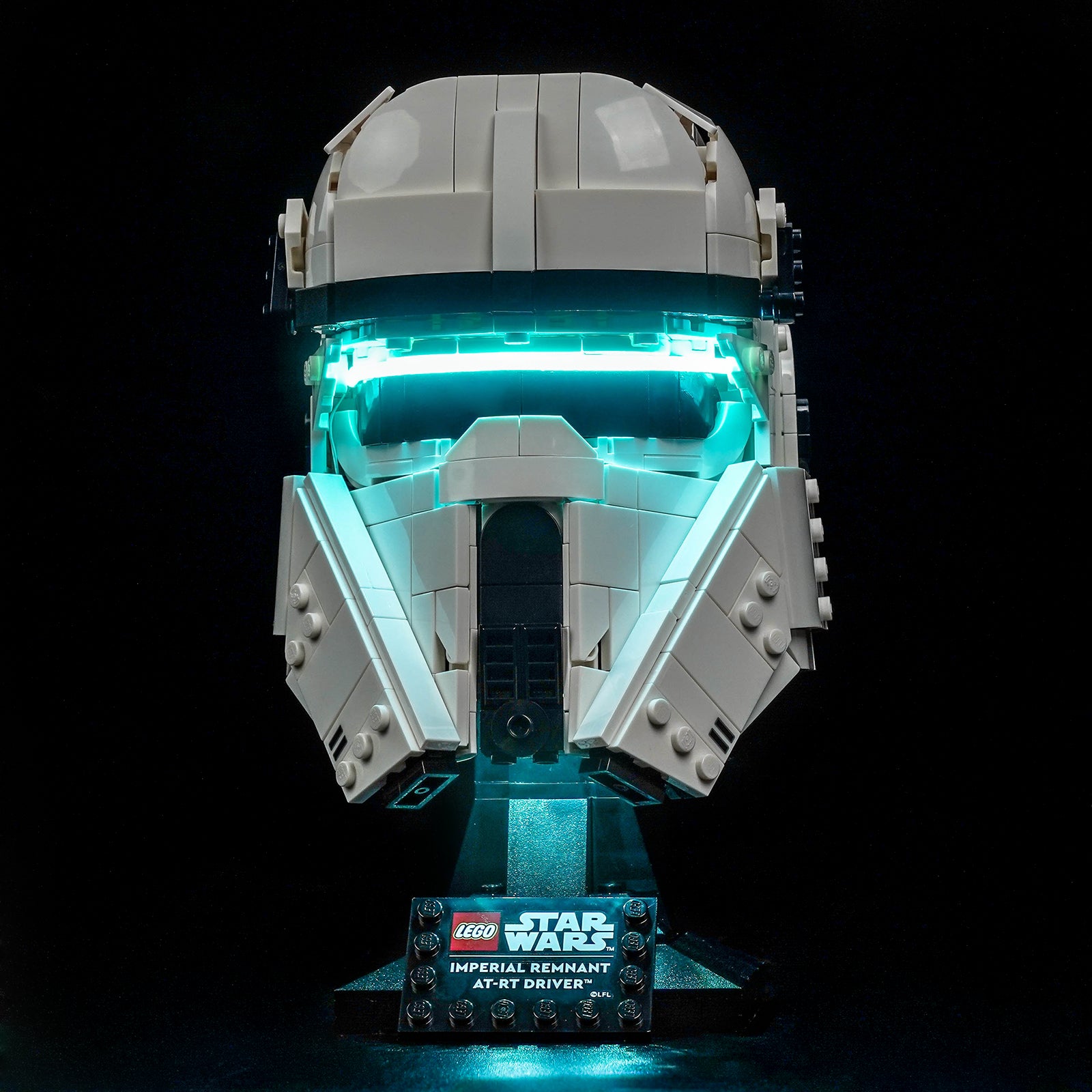 LED Light Kit for LEGO Imperial Remnant AT-RT Driver™ Helmet 75458