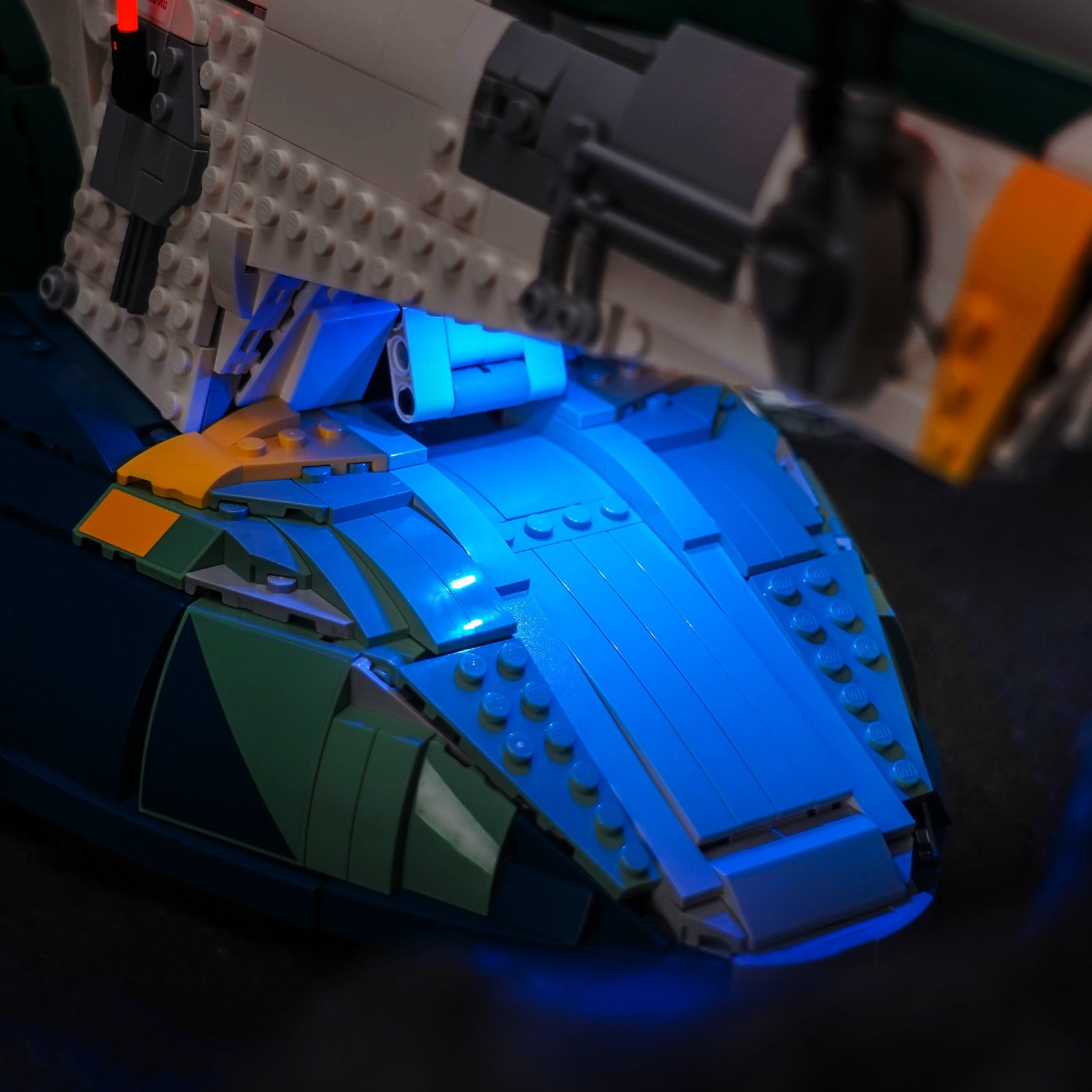 BrickBling Light Kit for LEGO  Star Wars Jango Fett's Firespray-Class Starship 75409