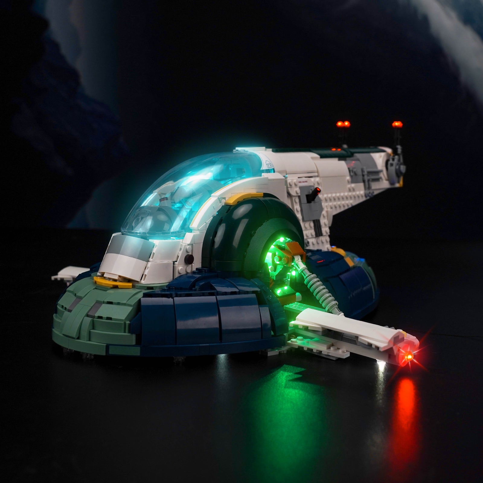 BrickBling Light Kit for LEGO  Star Wars Jango Fett's Firespray-Class Starship 75409