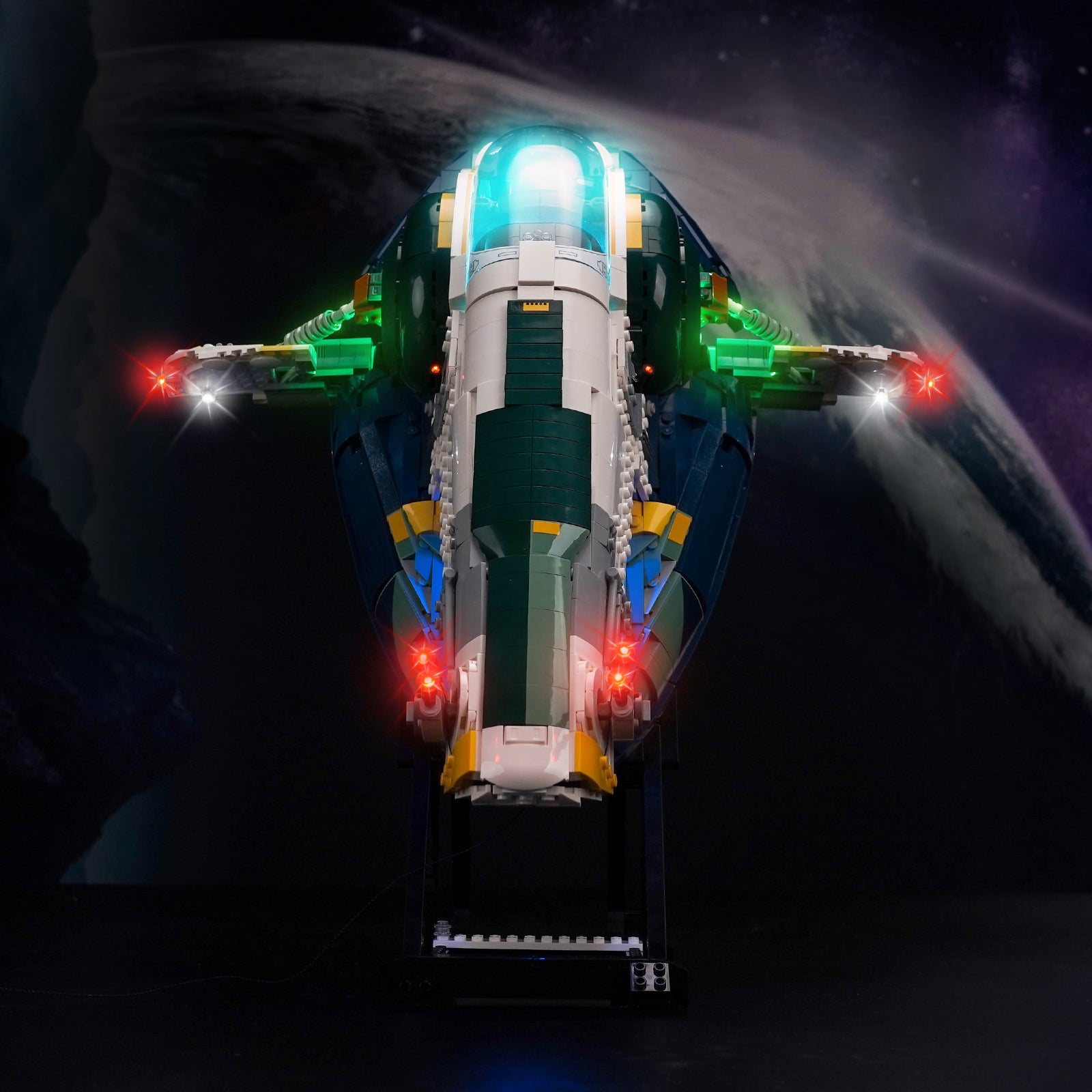 BrickBling Light Kit for LEGO  Star Wars Jango Fett's Firespray-Class Starship 75409