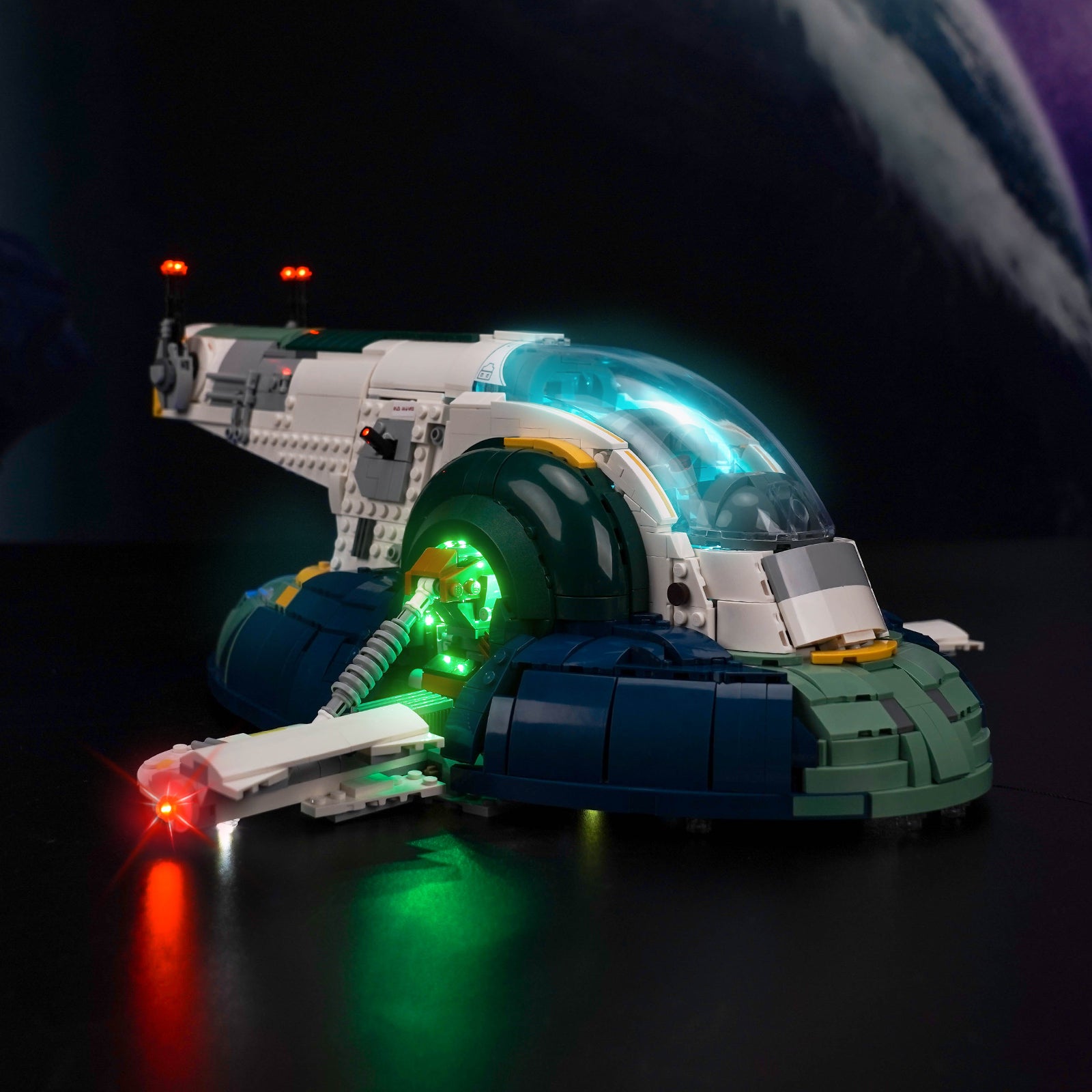 BrickBling Light Kit for LEGO  Star Wars Jango Fett's Firespray-Class Starship 75409
