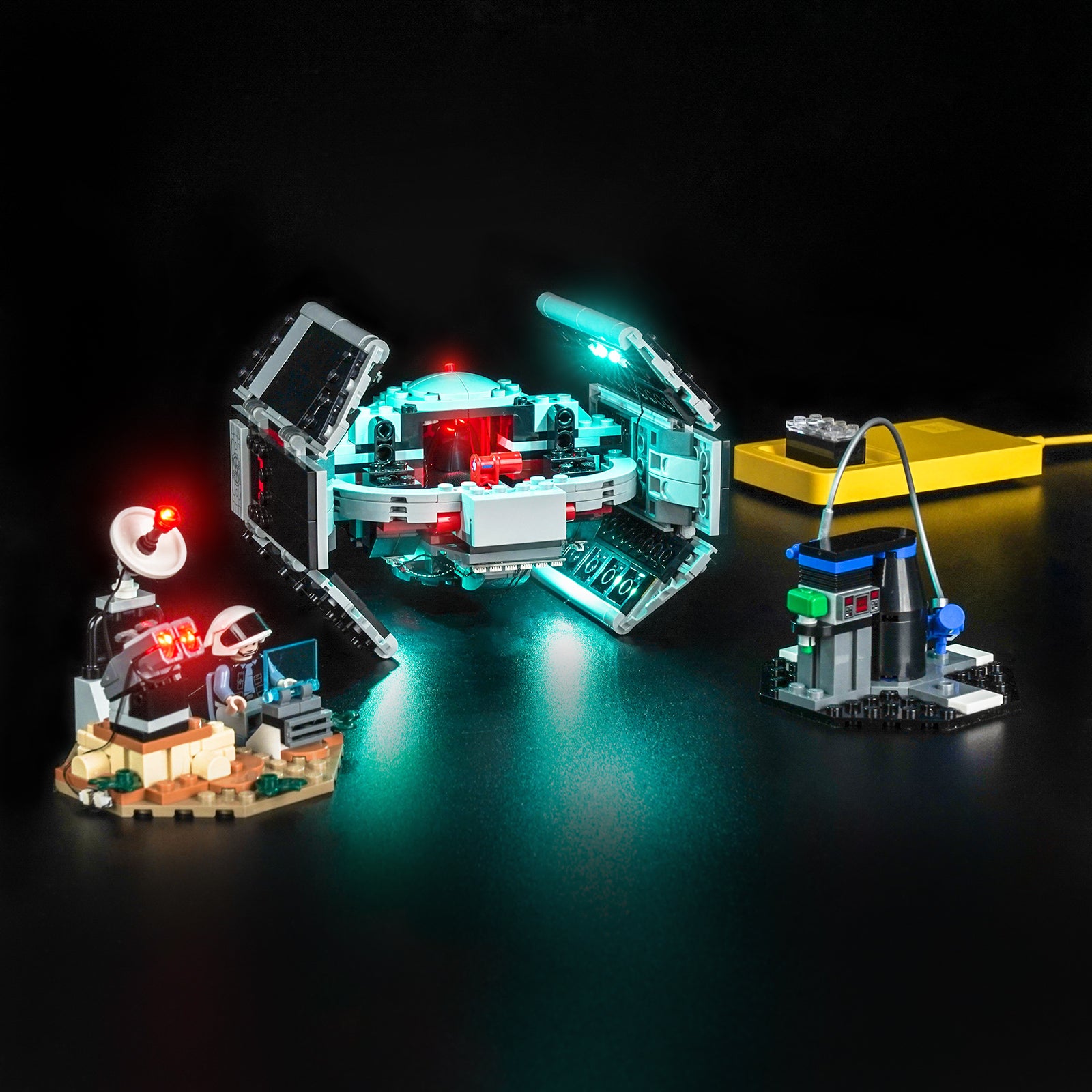 BrickBling Light Kit for LEGO Star Wars SMART Play™: Darth Vader's TIE Fighter™ 75421