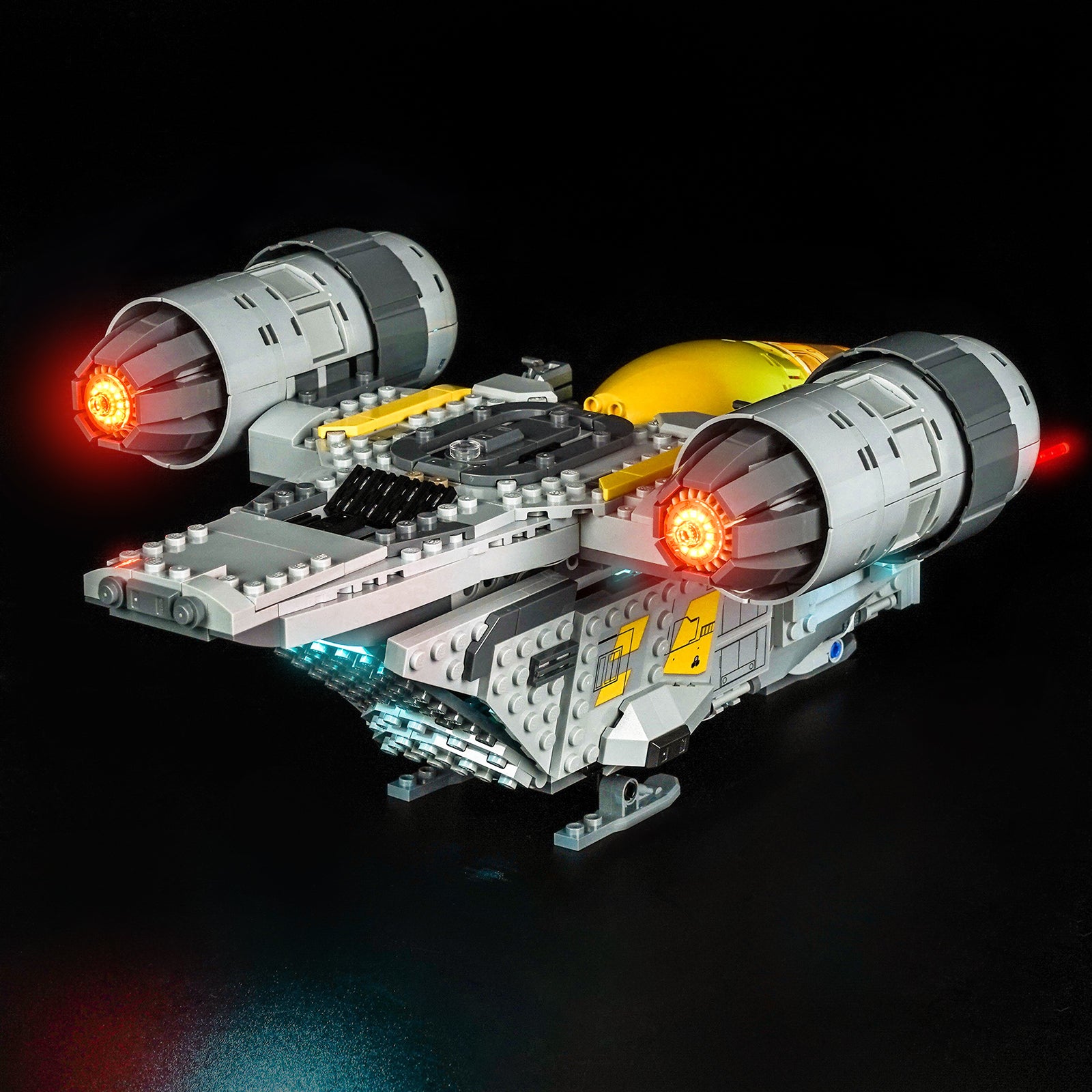 スターライト　11点セット LED Light Kit for LEGO Star Wars The Razor Crest™ 75447