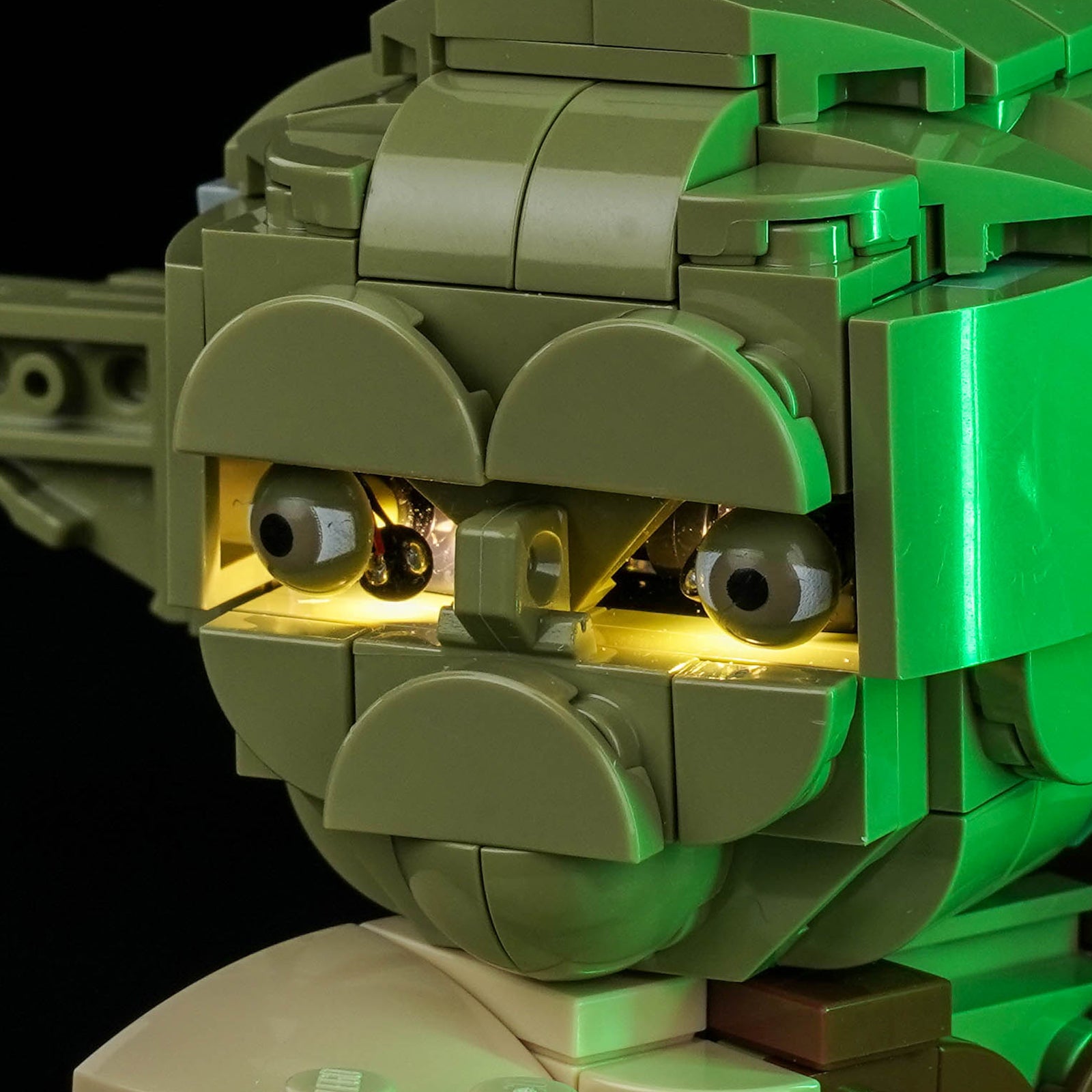 BrickBling Light Kit for LEGO Star Wars Yoda™ Bust 75438