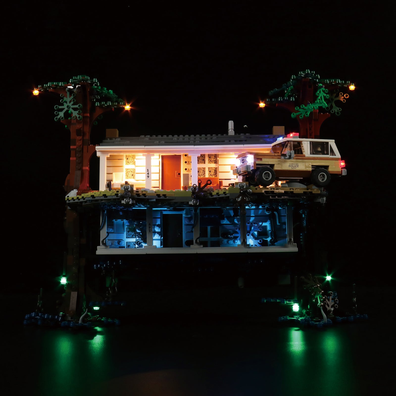 BrickBling Light Kit for LEGO Stranger Things The Upside Down 75810 Classic Version