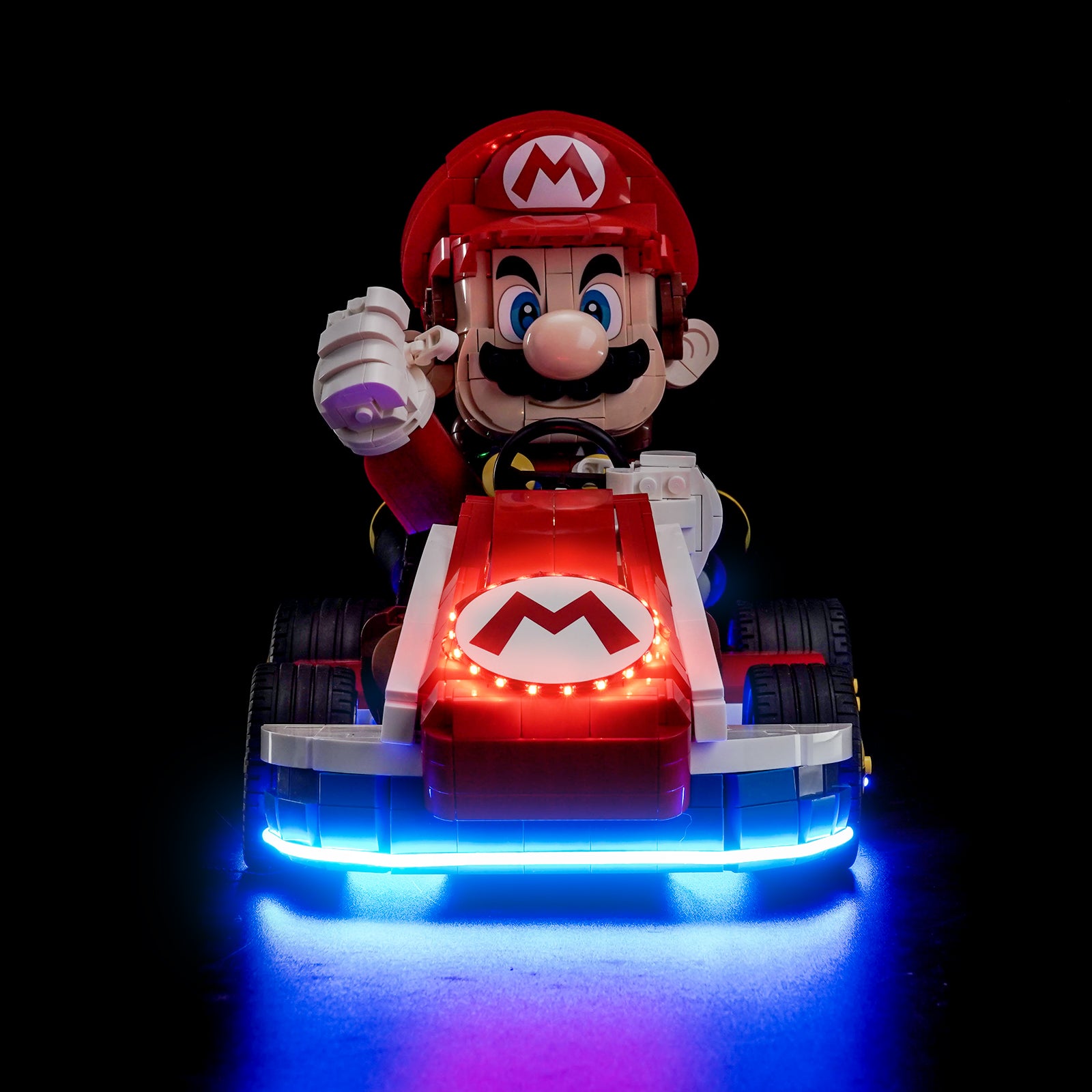 BrickBling Light Kit for LEGO Super Mario Mario Kart™ – Mario & Standard Kart 72037