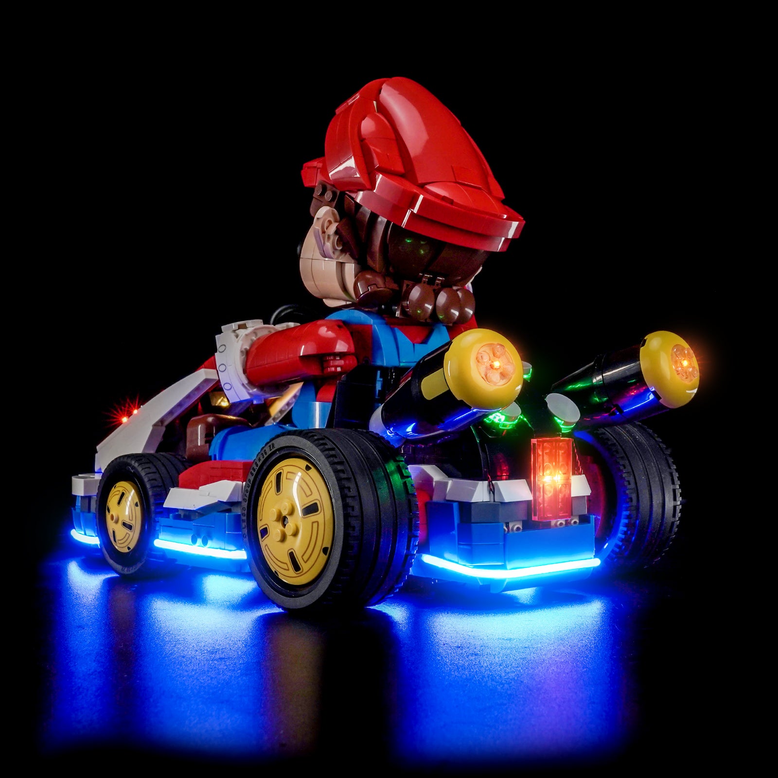 BrickBling Light Kit for LEGO Super Mario Mario Kart™ – Mario & Standard Kart 72037