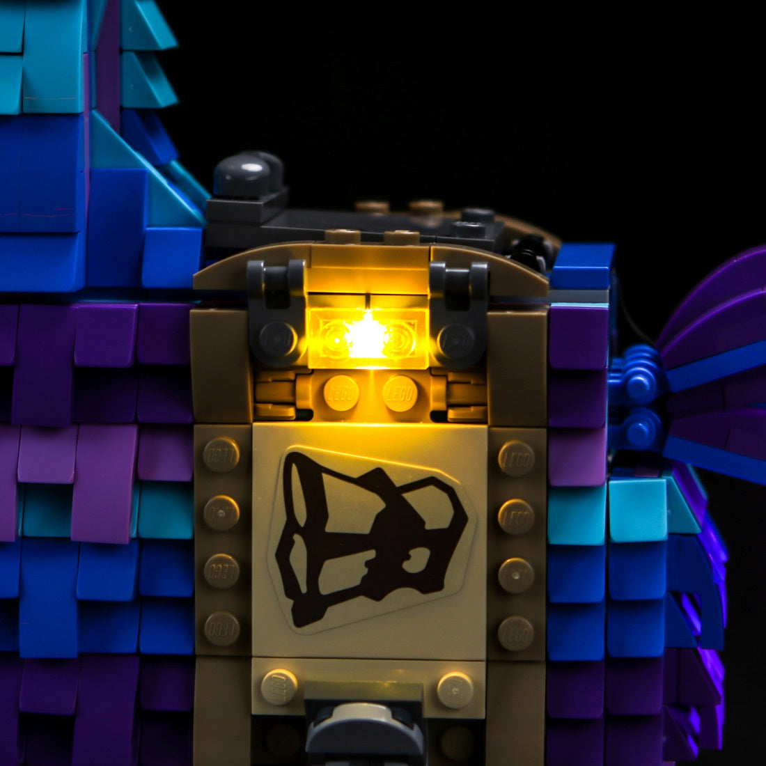 BrickBling Light Kit for LEGO Fortnite Supply Llama 77071
