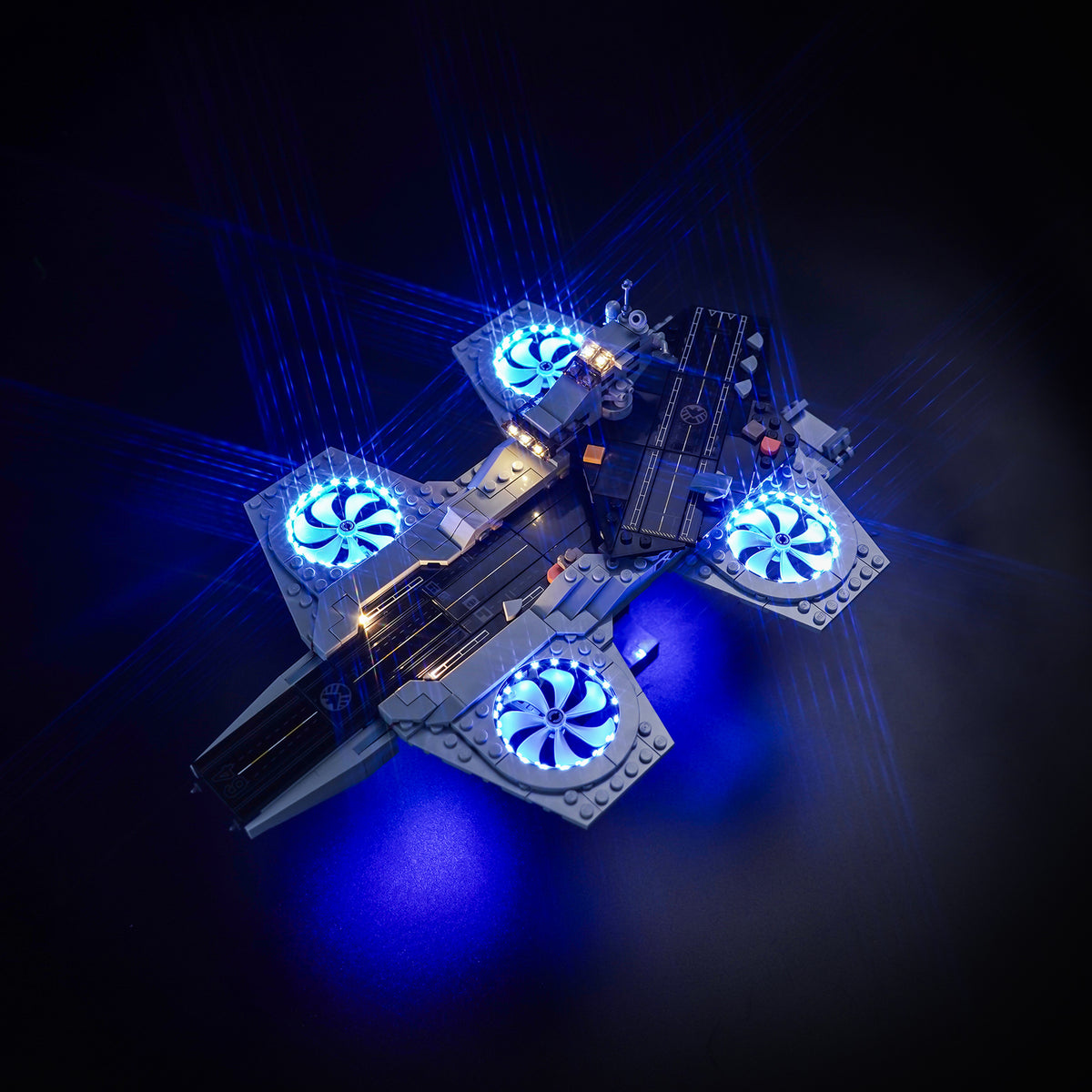 LED Light Kit for LEGO Marvel The Avengers Helicarrier 76295