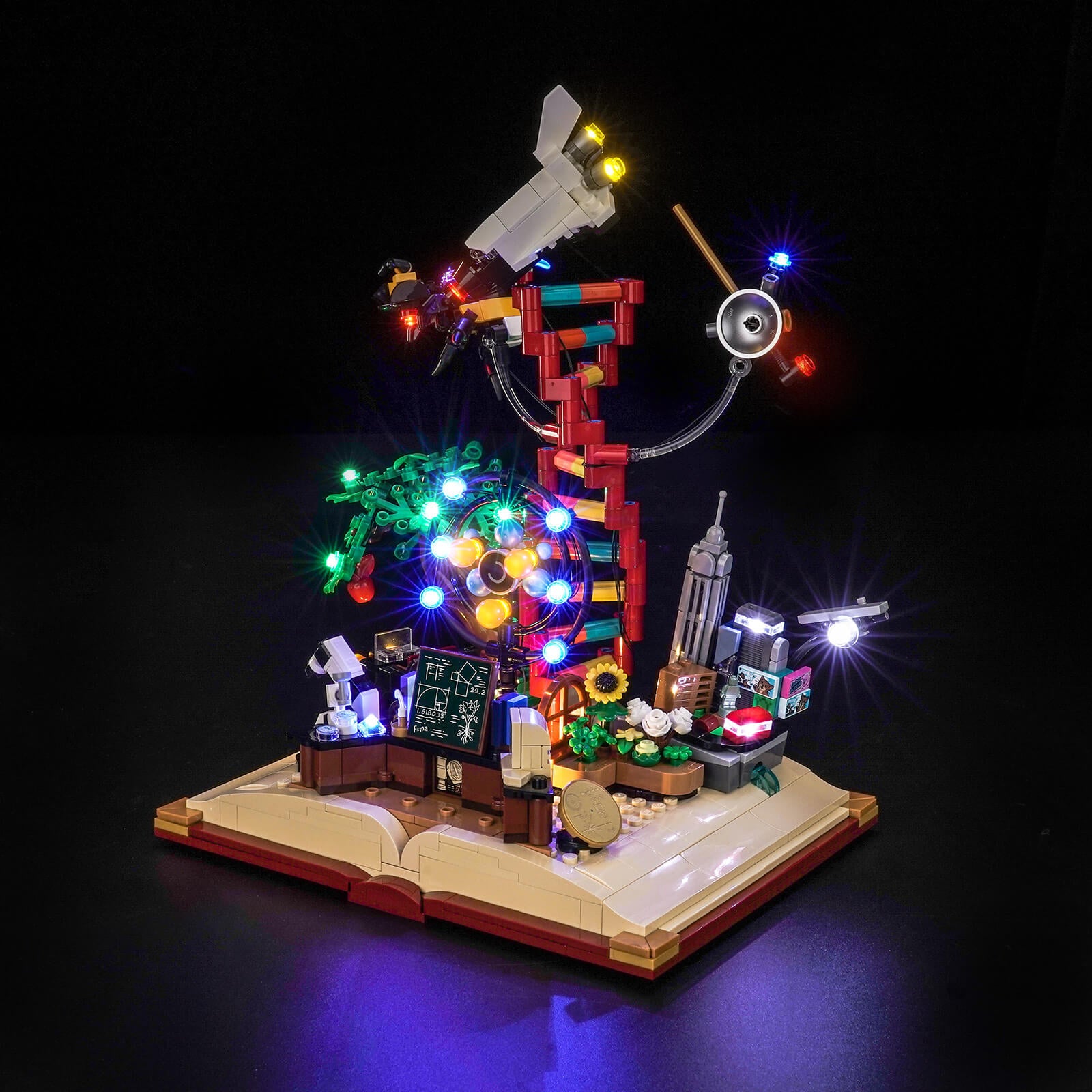 BrickBling Light Kit for LEGO Ideas The Evolution of STEM 21355