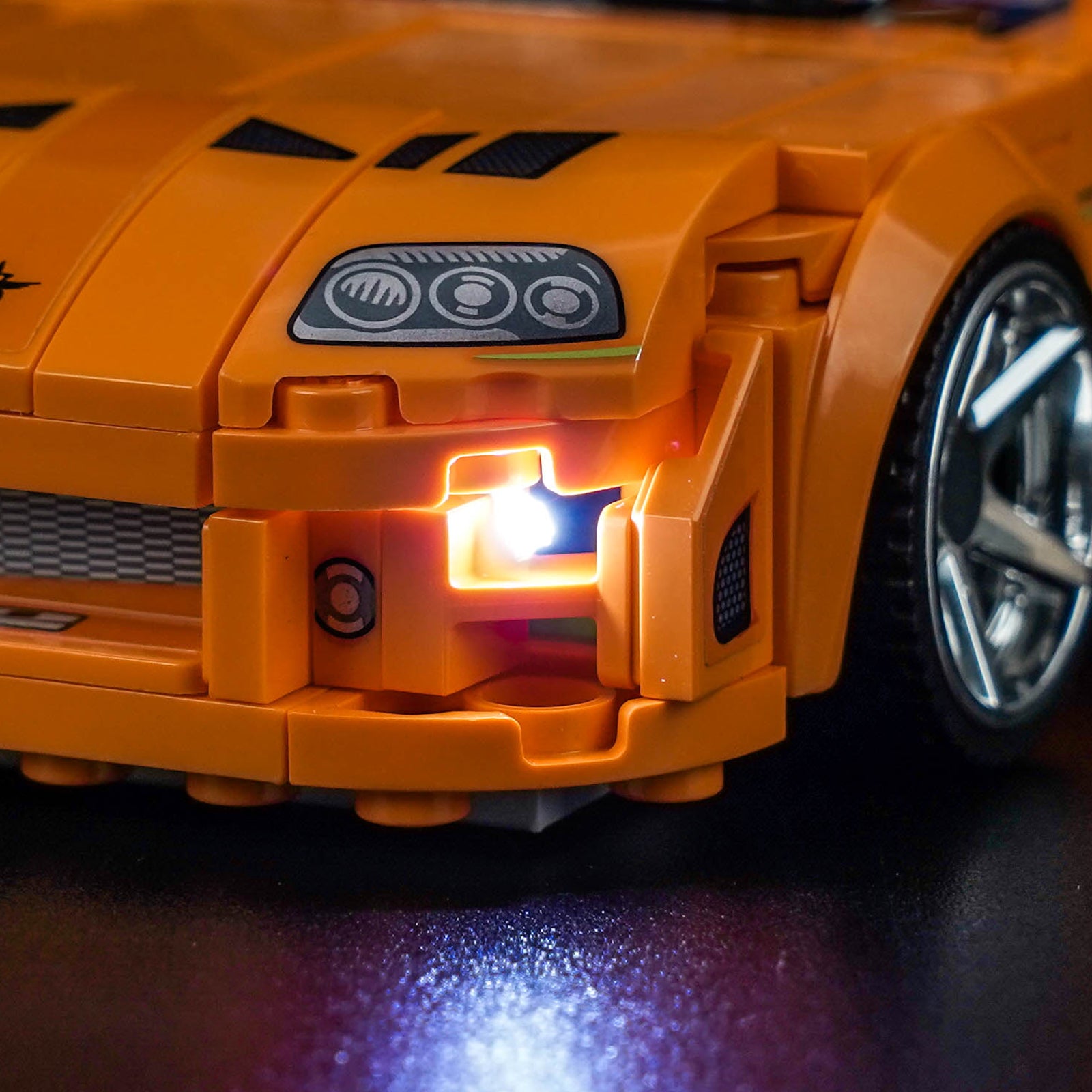 BrickBling Light Kit for LEGO Speed Champions The Fast and The Furious Toyota Supra MK4 77260