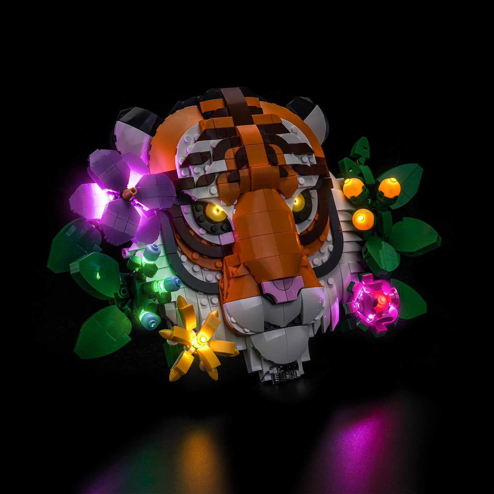 BrickBling Light Kit for LEGO Art The Fauna Collection - Tiger 31217