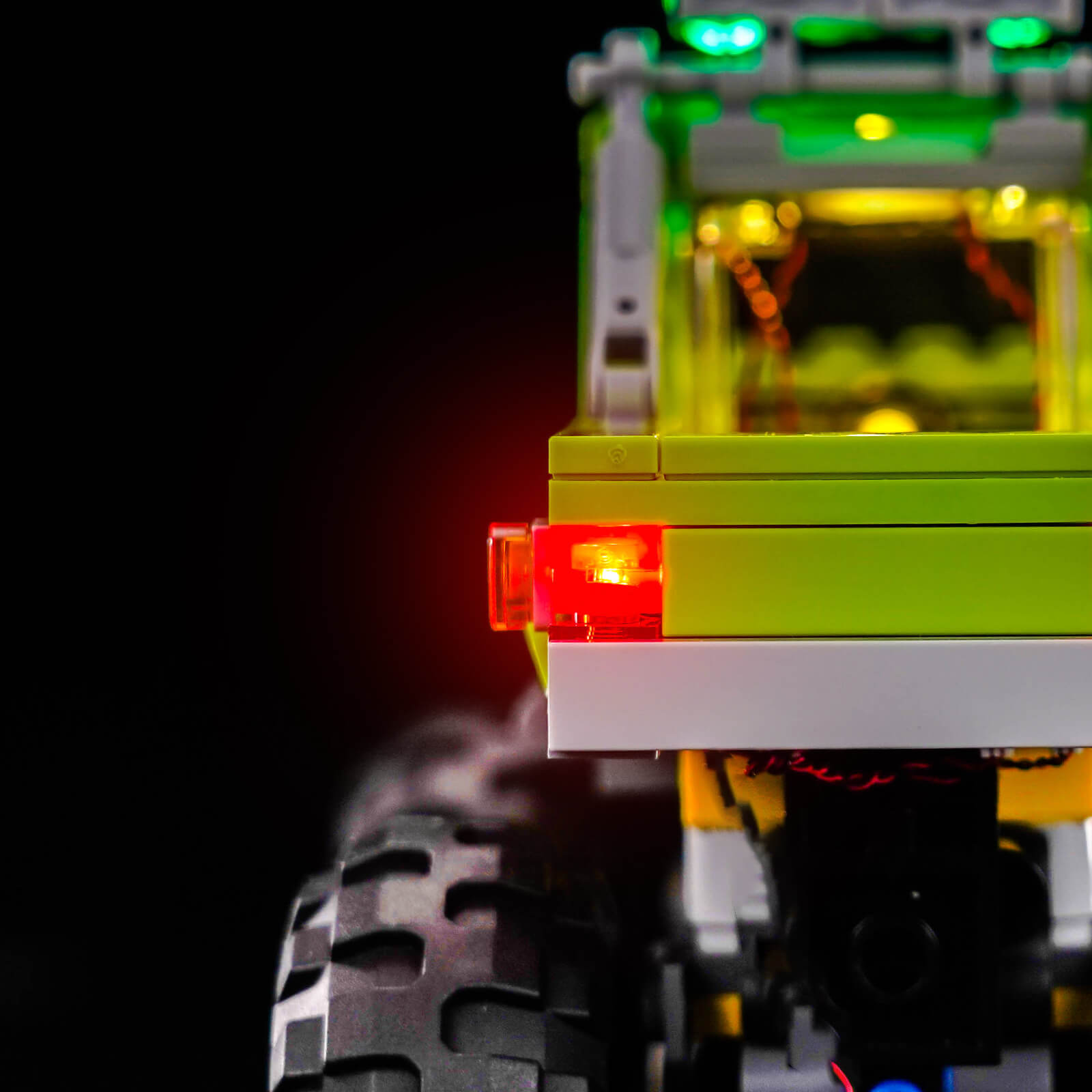 BrickBling Light Kit for LEGO Marvel The Hulk Truck vs. Thanos 76312