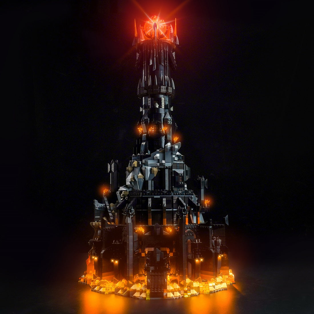 BrickBling Light Kit for LEGO Icons The Lord of the Rings: Barad-dûr 10333 Plus Version Claiss Version