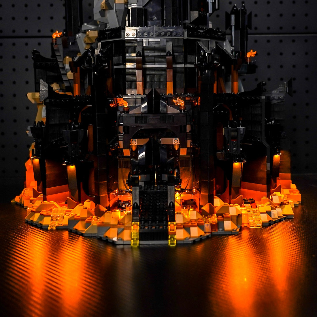 BrickBling Light Kit for LEGO Icons The Lord of the Rings: Barad-dûr 10333 Plus Version