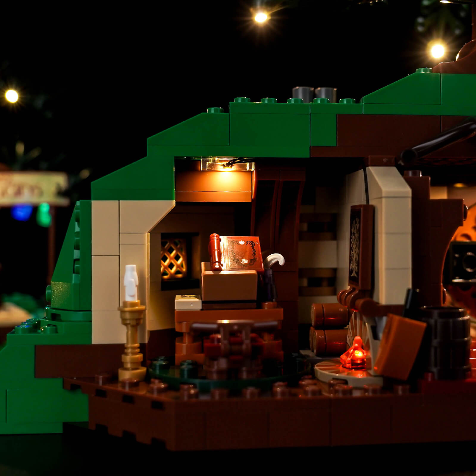 BrickBling Light Kit for LEGO Icons The Lord of the Rings: The Shire™ 10354
