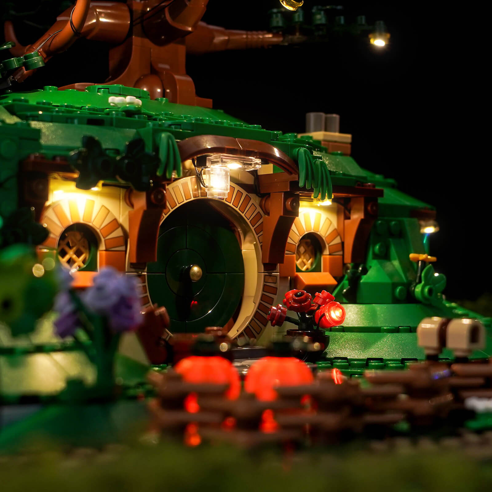 BrickBling Light Kit for LEGO Icons The Lord of the Rings: The Shire™ 10354