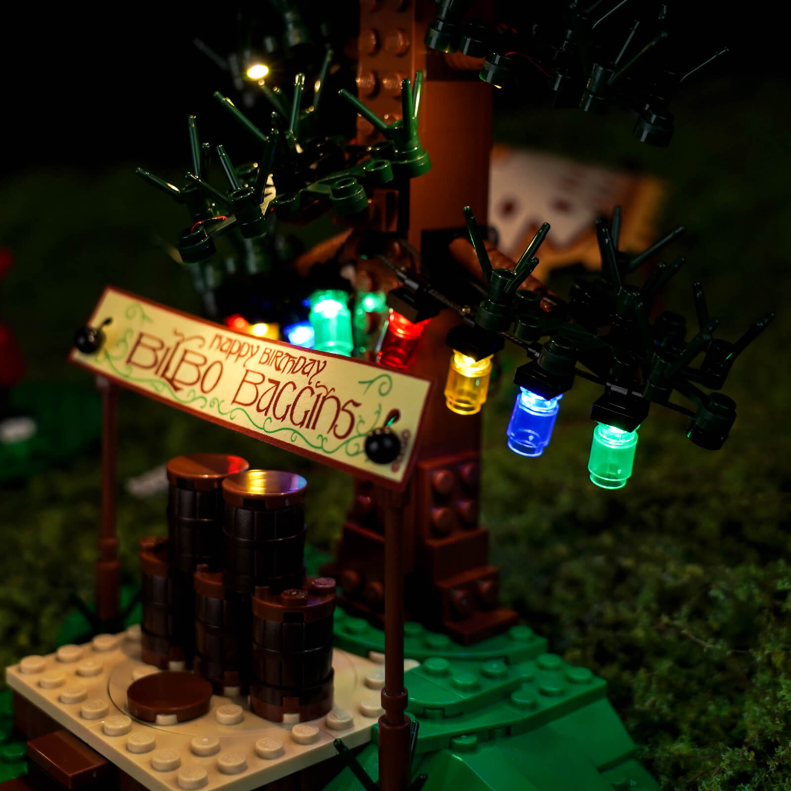 BrickBling Light Kit for LEGO Icons The Lord of the Rings: The Shire™ 10354