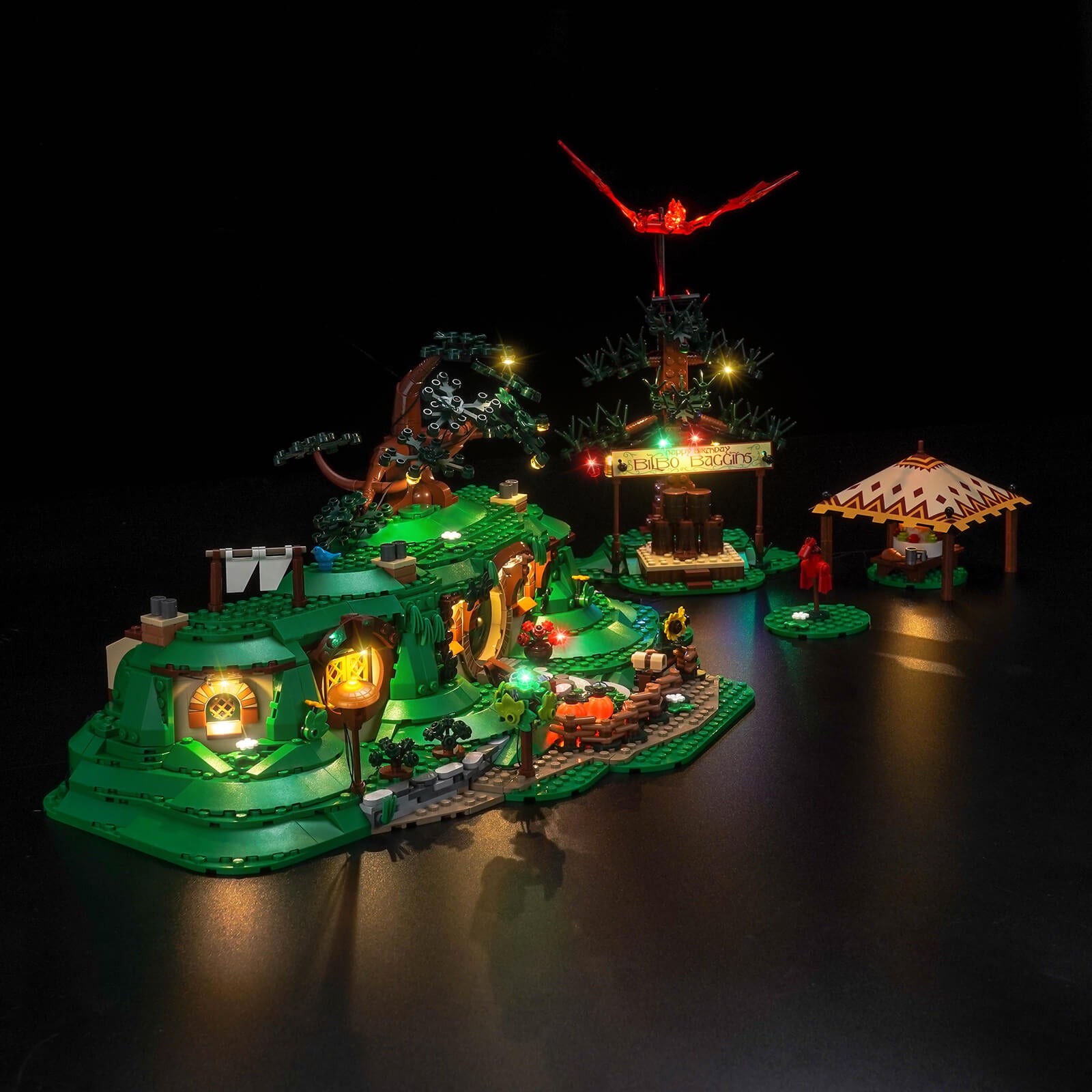 BrickBling Light Kit for LEGO Icons The Lord of the Rings: The Shire™ 10354