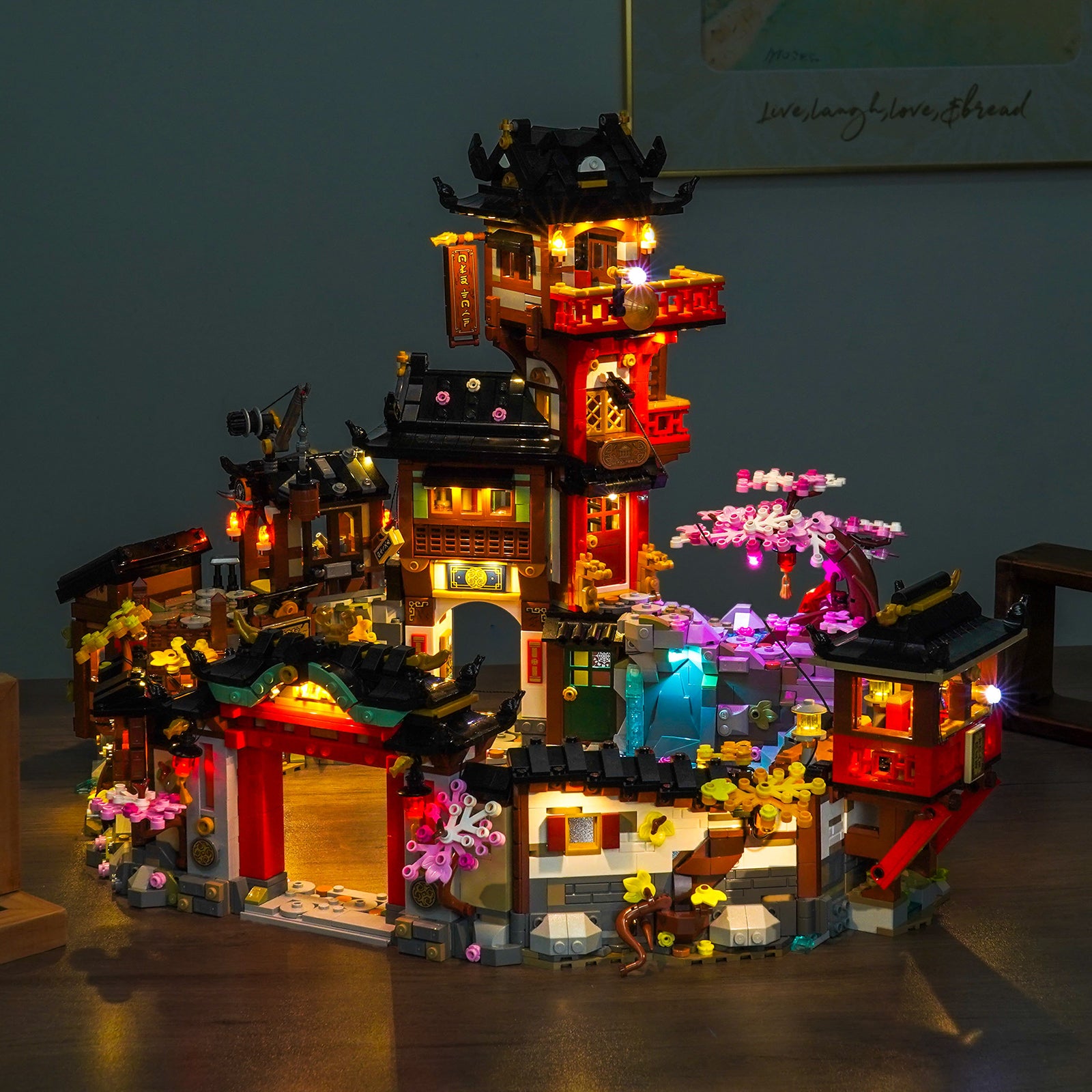 LED Light Kit for LEGO NINJAGO The Old Town 15th Anniversary 71861