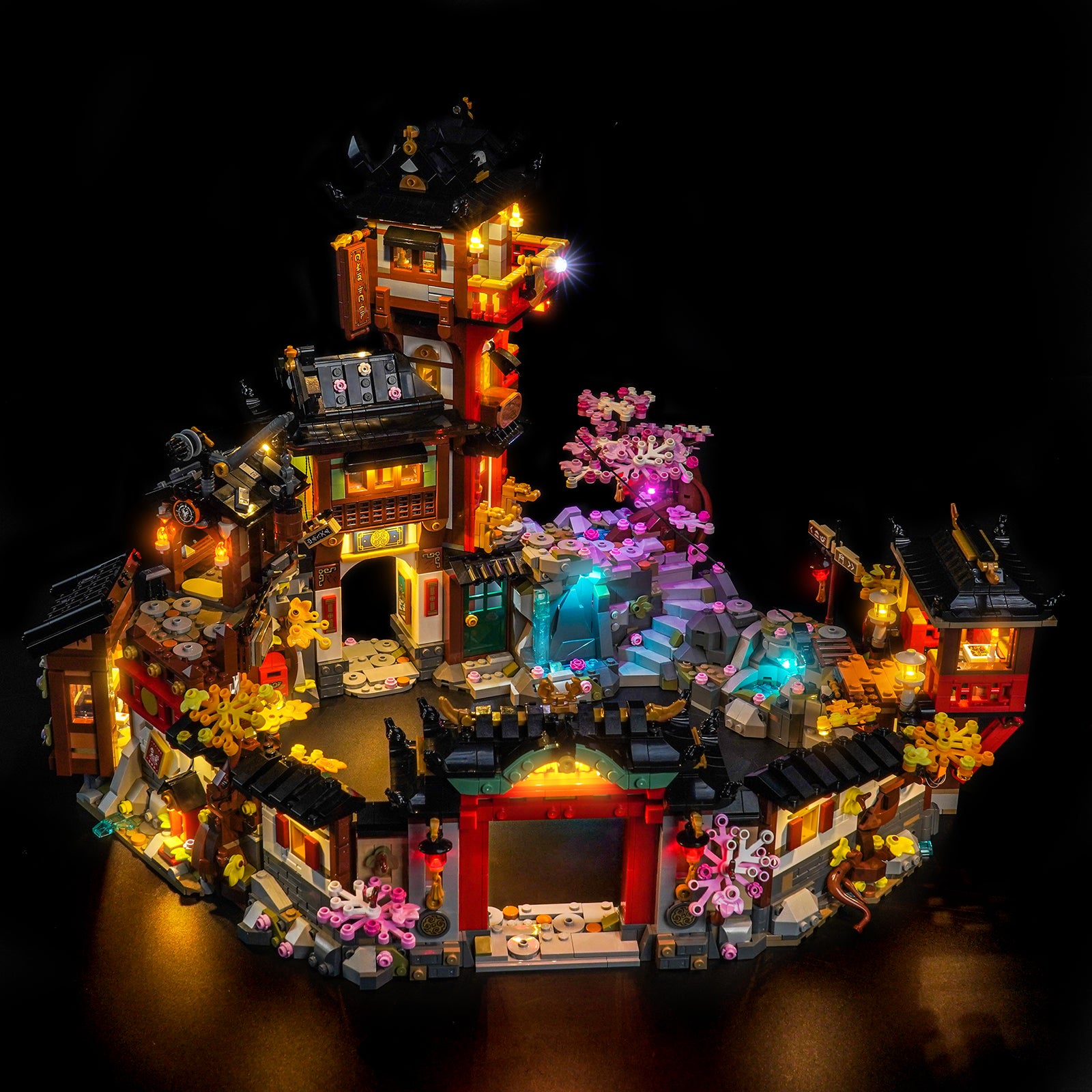 LED Light Kit for LEGO NINJAGO The Old Town 15th Anniversary 71861