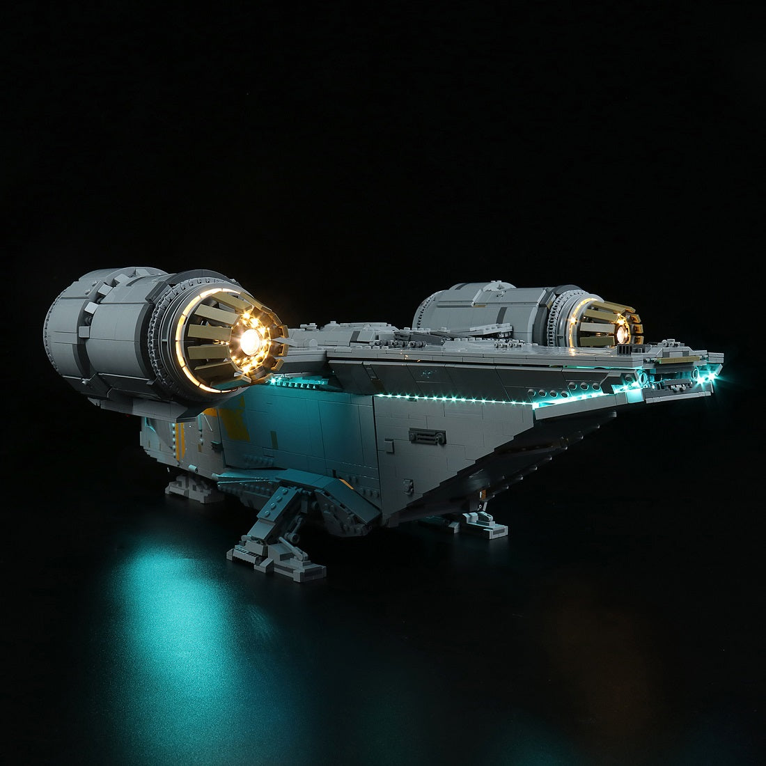 BrickBling Light Kit for LEGO Star Wars The Razor Crest™ 75331 Remote Control Version