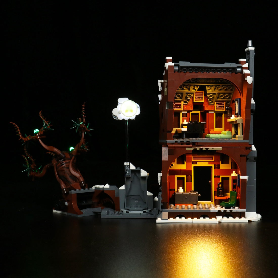 BrickBling Light Kit for LEGO Harry Potter The Shrieking Shack & Whomping Willow™ 76407
