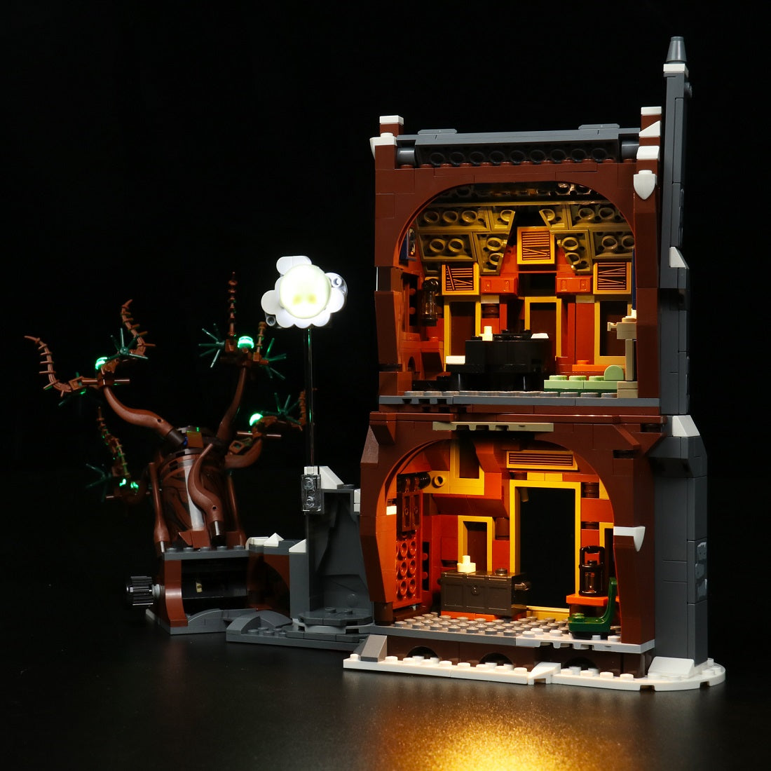 BrickBling Light Kit for LEGO Harry Potter The Shrieking Shack & Whomping Willow™ 76407