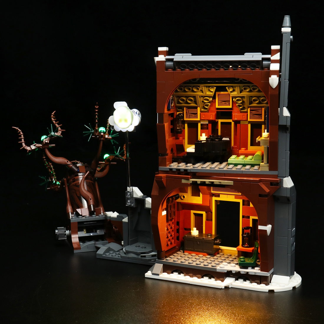 BrickBling Light Kit for LEGO Harry Potter The Shrieking Shack & Whomping Willow™ 76407