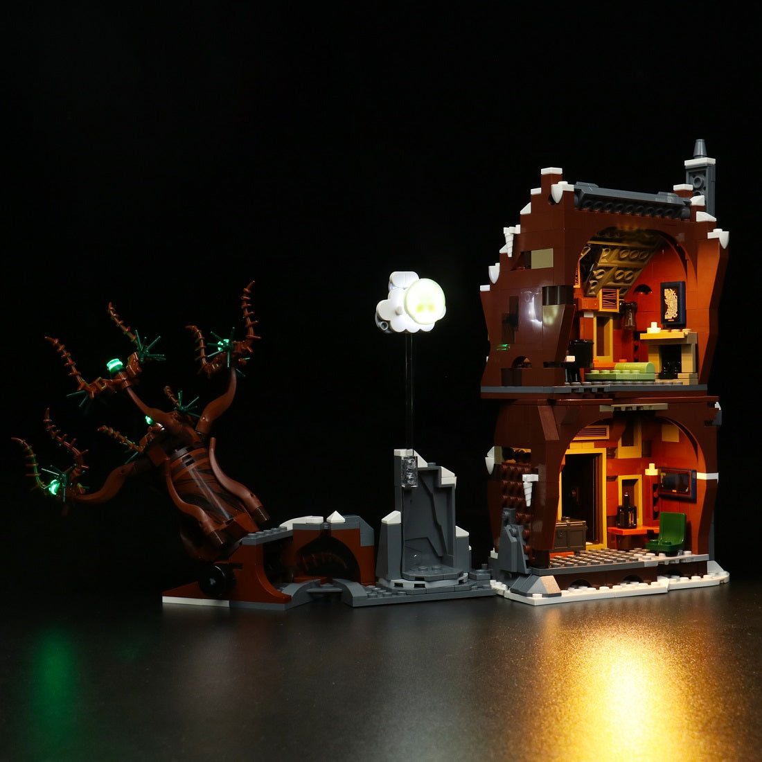 BrickBling Light Kit for LEGO Harry Potter The Shrieking Shack & Whomping Willow™ 76407