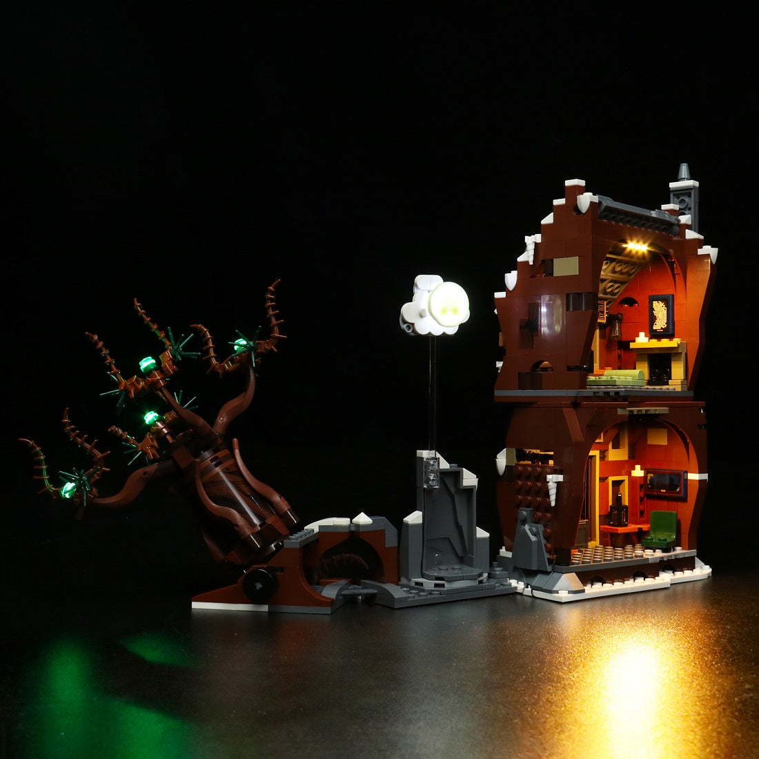 BrickBling Light Kit for LEGO Harry Potter The Shrieking Shack & Whomping Willow™ 76407