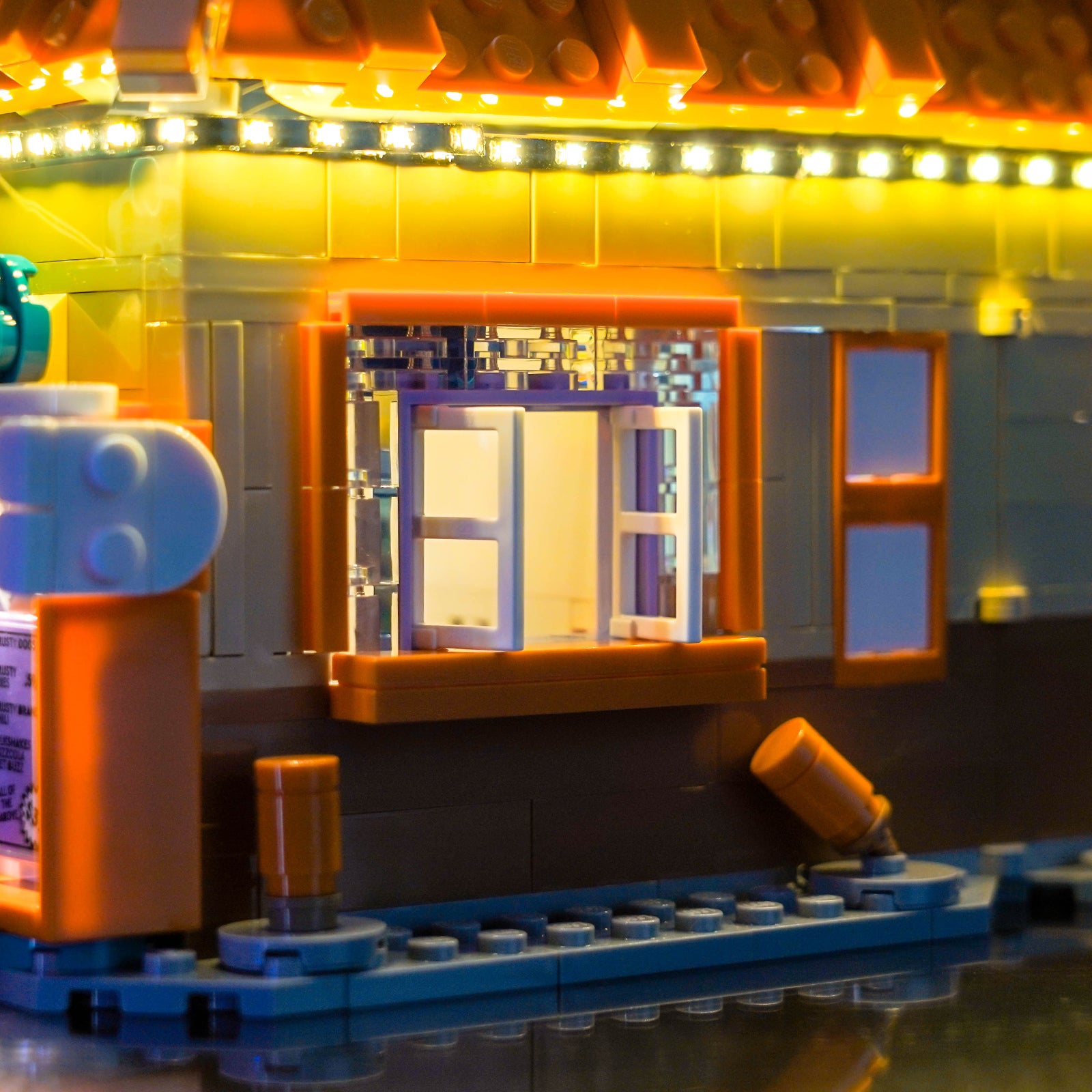 BrickBling Light Kit for LEGO Icons The Simpsons™: Krusty Burger 10352