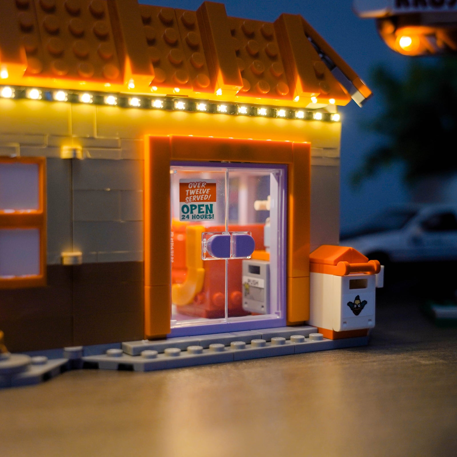 BrickBling Light Kit for LEGO Icons The Simpsons™: Krusty Burger 10352