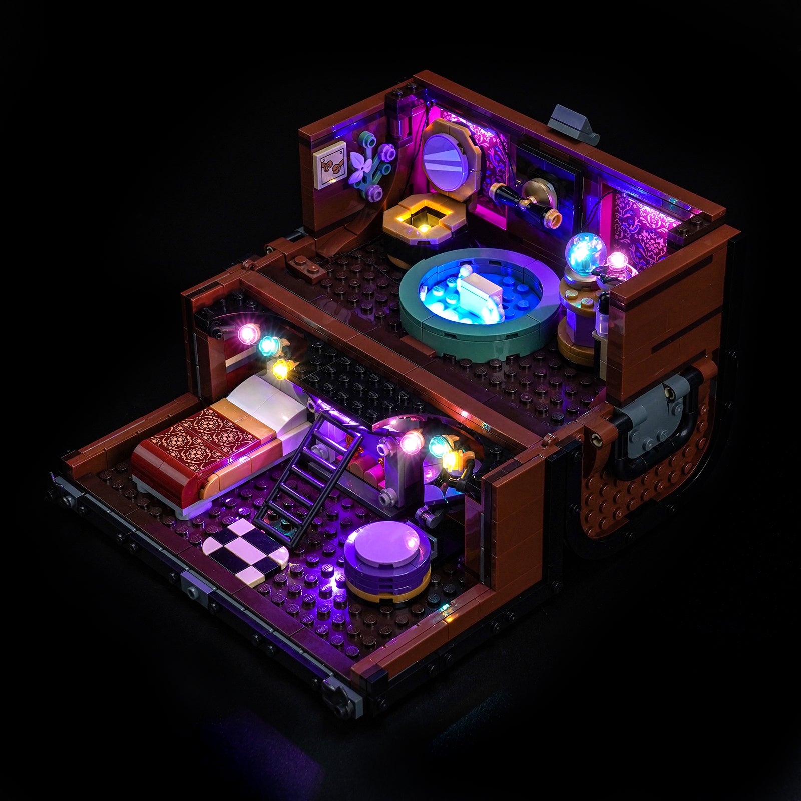 BrickBling Light Kit for LEGO Wednesday Sets Thing's Apartment 76785