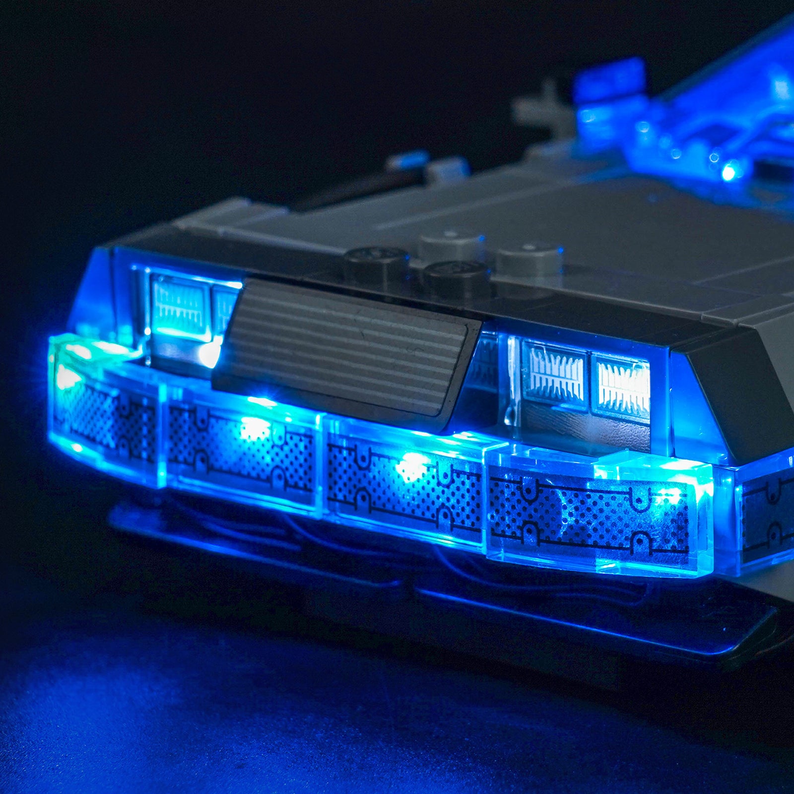 BrickBling Light Kit for LEGO Speed Champions Time Machine from Back to the Future 77256