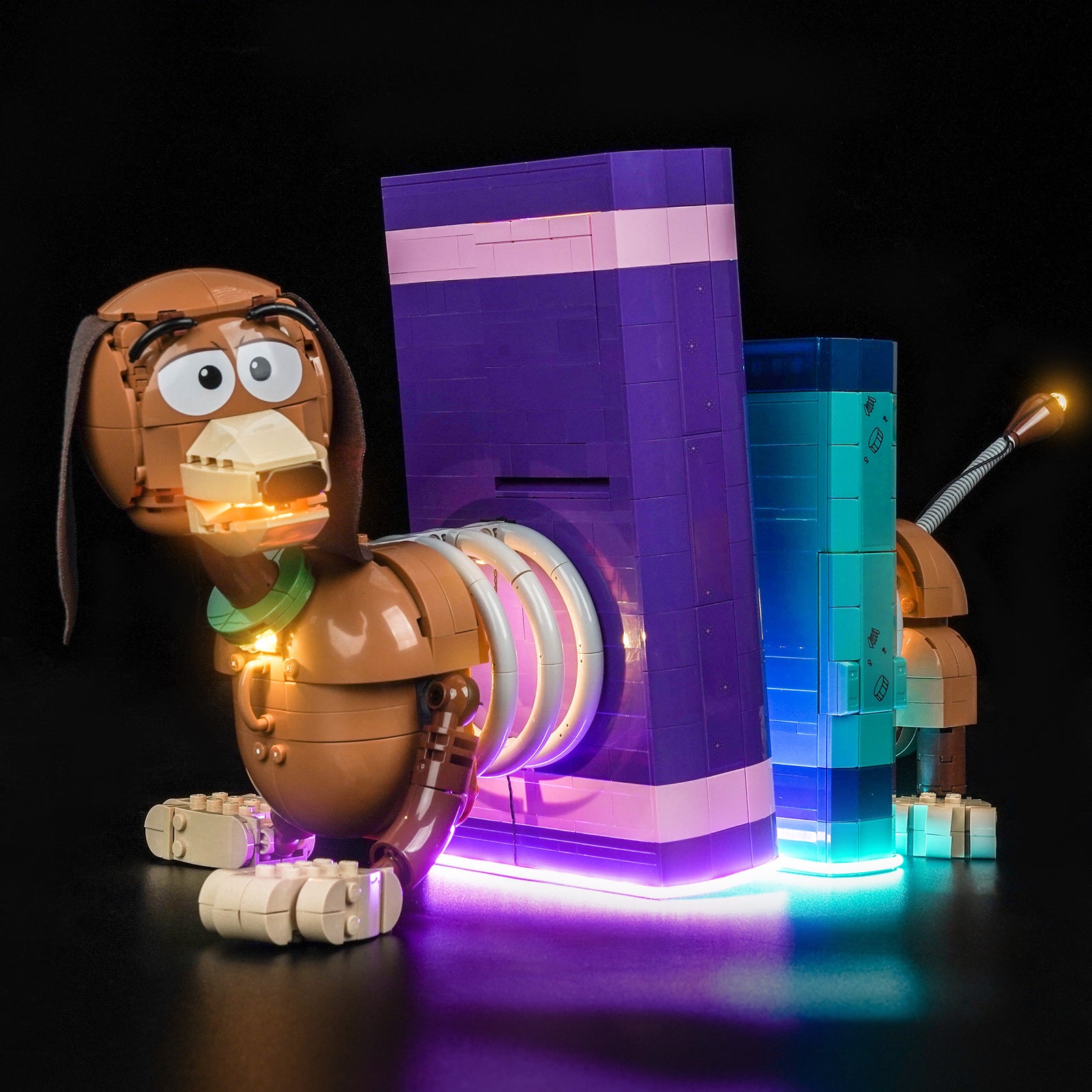 BrickBling Light Kit for LEGO Disney Toy Story Slinky Dog Bookends 43301