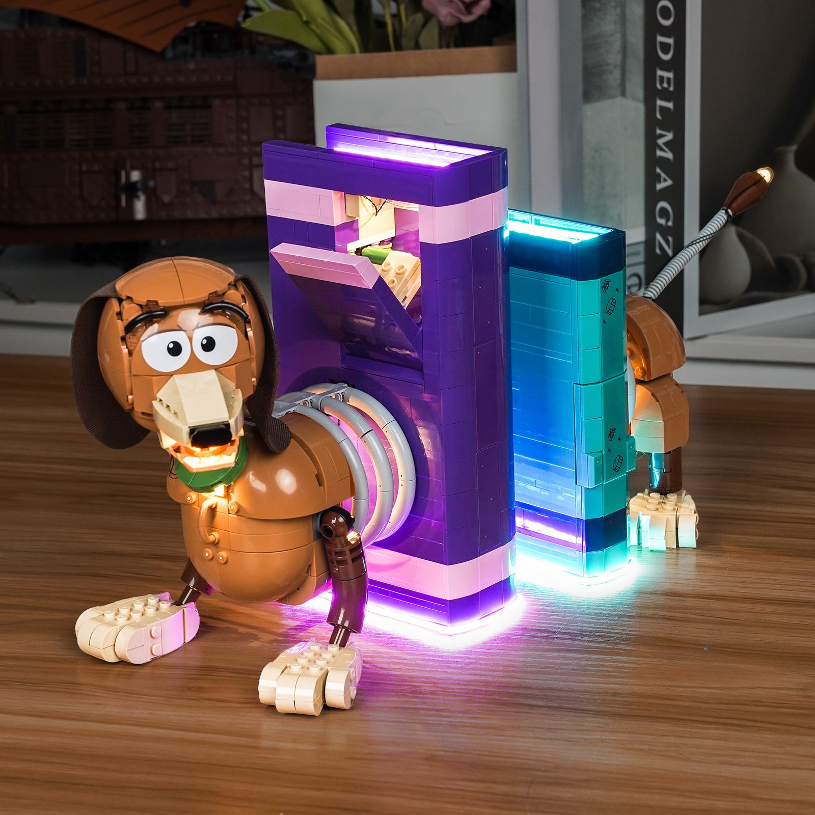 BrickBling Light Kit for LEGO Disney Toy Story Slinky Dog Bookends 43301