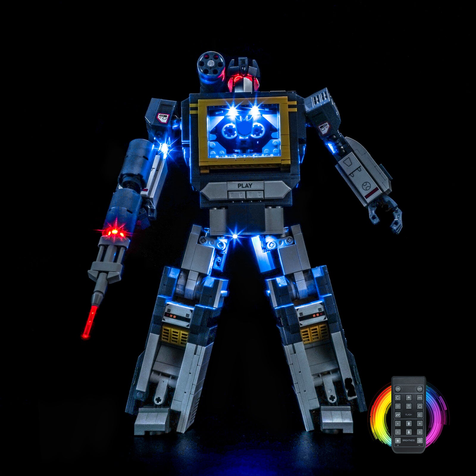 BrickBling Light Kit for LEGO Icons Transformers: Soundwave 10358