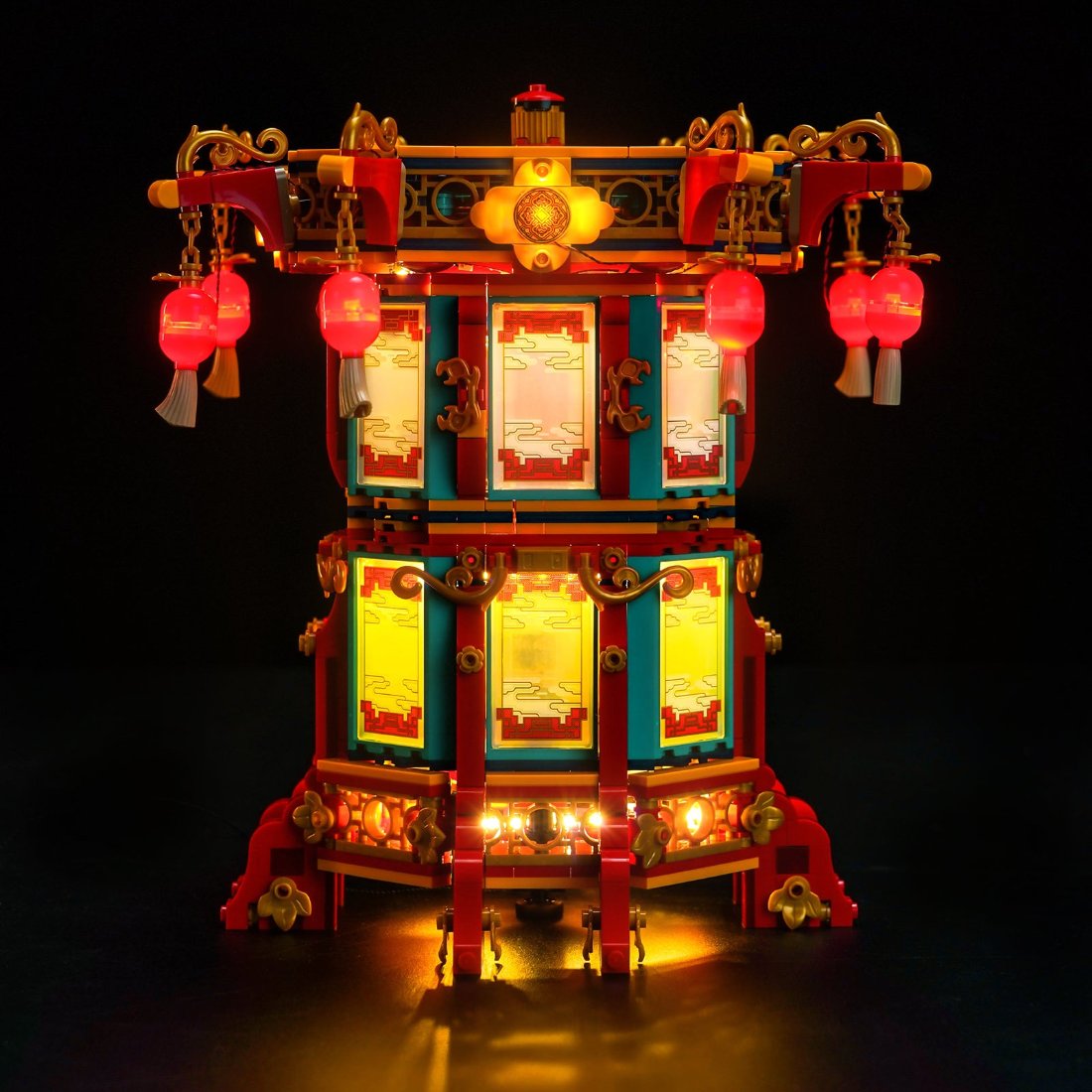 BrickBling Light Kit for LEGO Trotting Lantern 80116 Classic Version