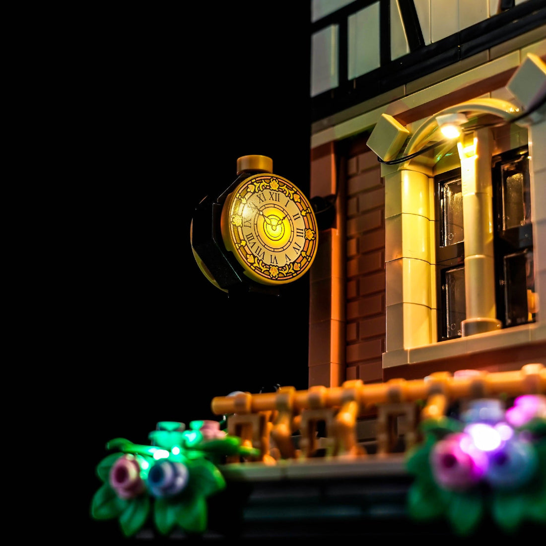 BrickBling Light Kit for LEGO Icons Tudor Corner 10350