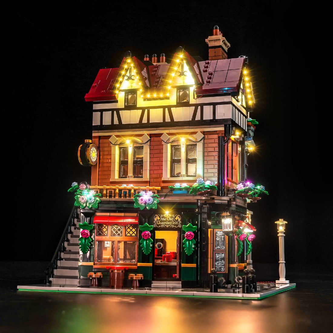 BrickBling Light Kit for LEGO Icons Tudor Corner 10350
