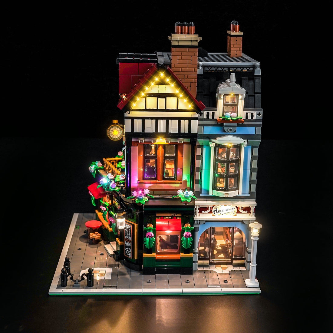 BrickBling Light Kit for LEGO Icons Tudor Corner 10350