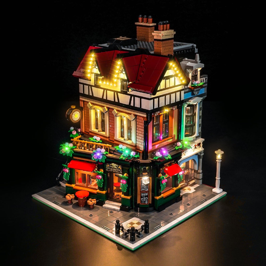 BrickBling Light Kit for LEGO Icons Tudor Corner 10350