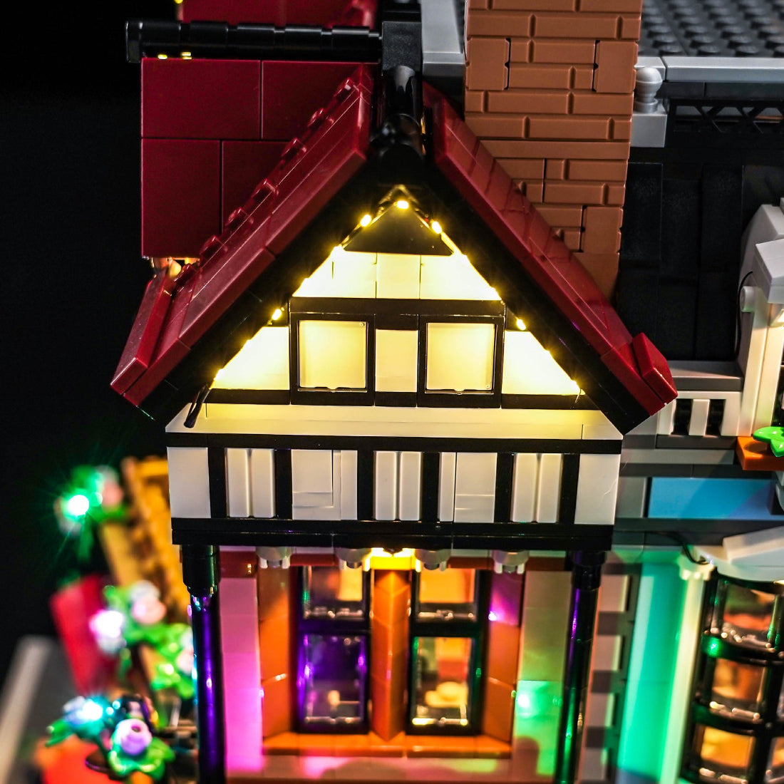 BrickBling Light Kit for LEGO Icons Tudor Corner 10350